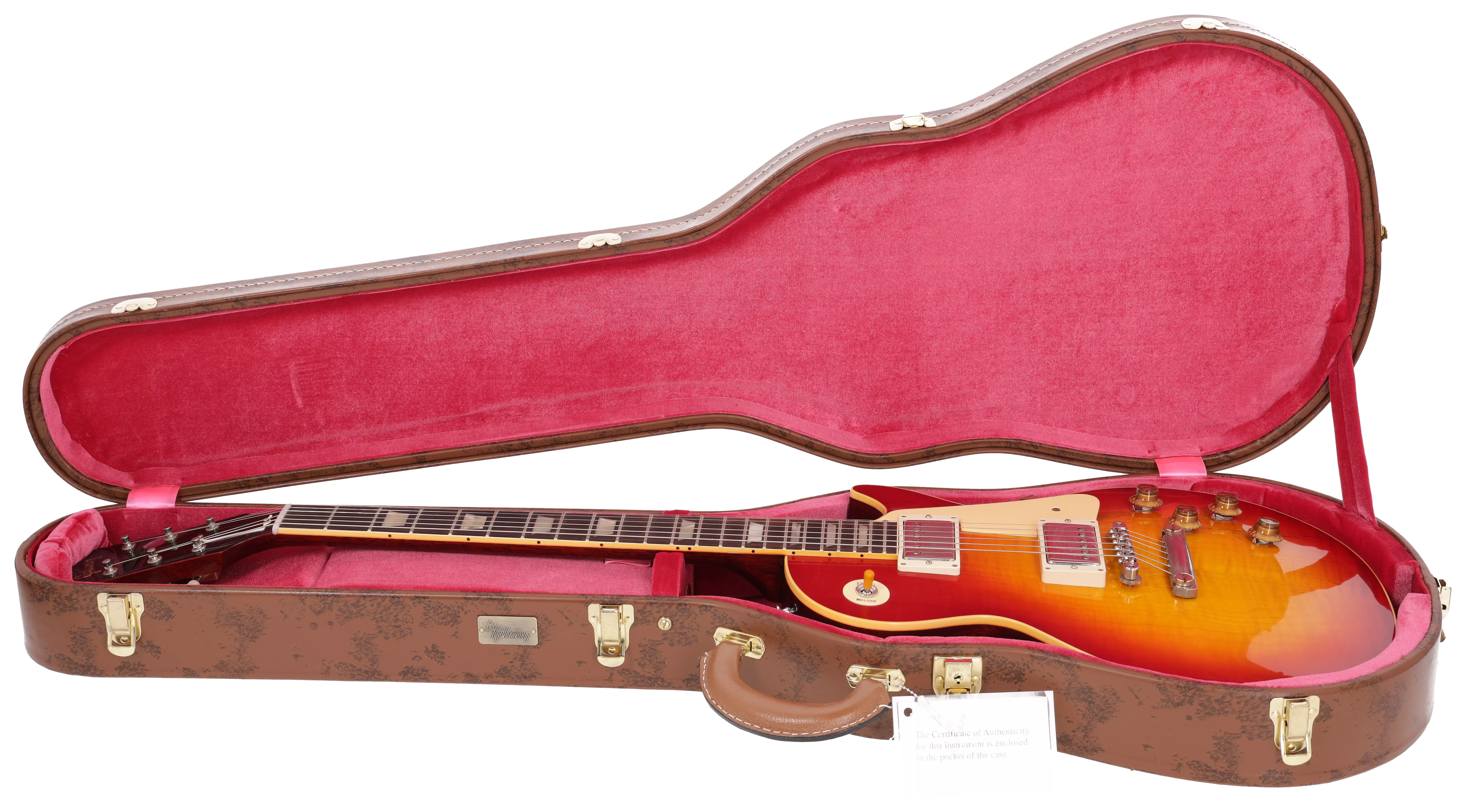 Gibson 1959 Les Paul Standard Reissue VOS Washed Cherry Sunburst #1 16