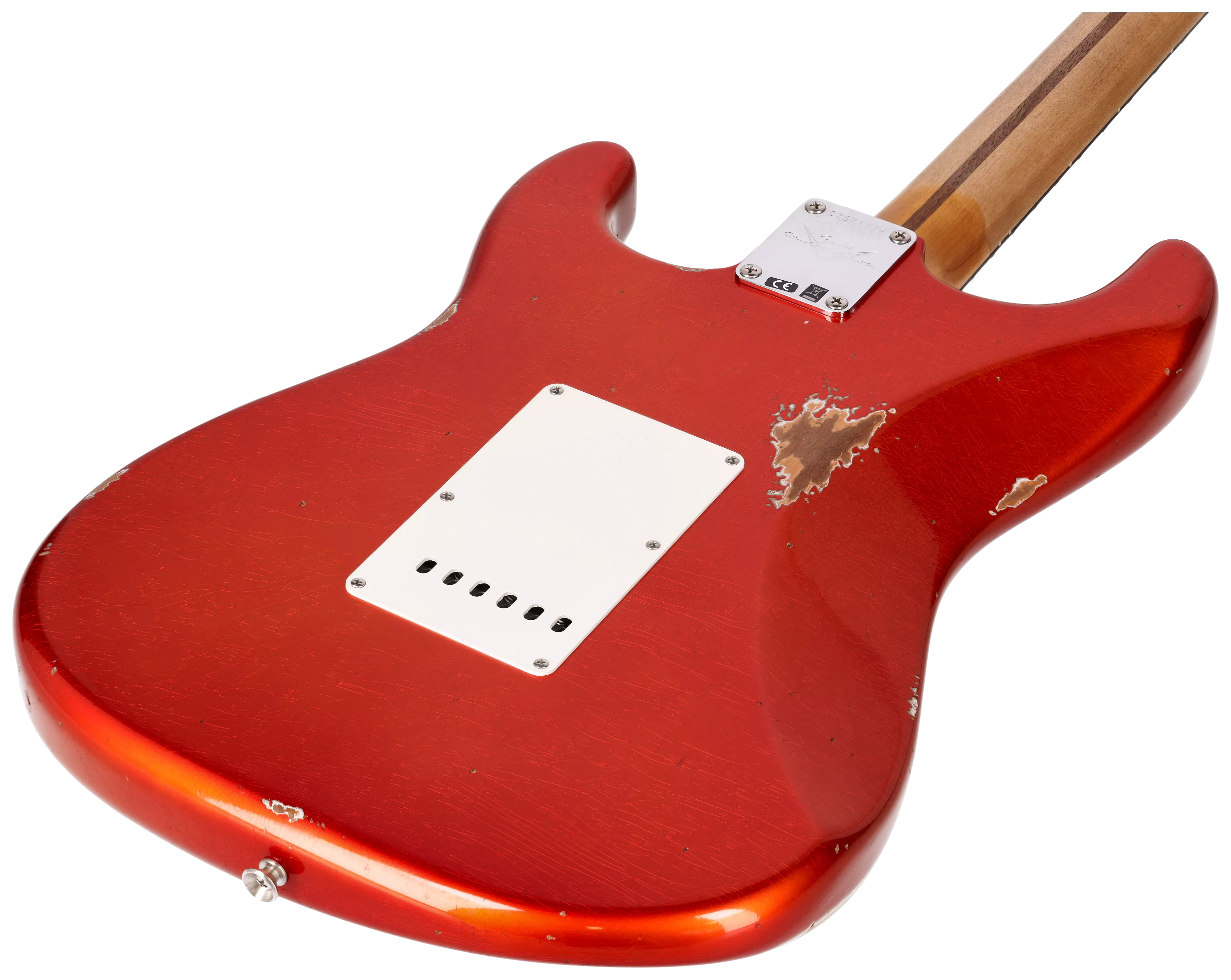 Fender Custom Shop 1963 Stratocaster Relic Aged Candy Tangerine Metallic #1 9