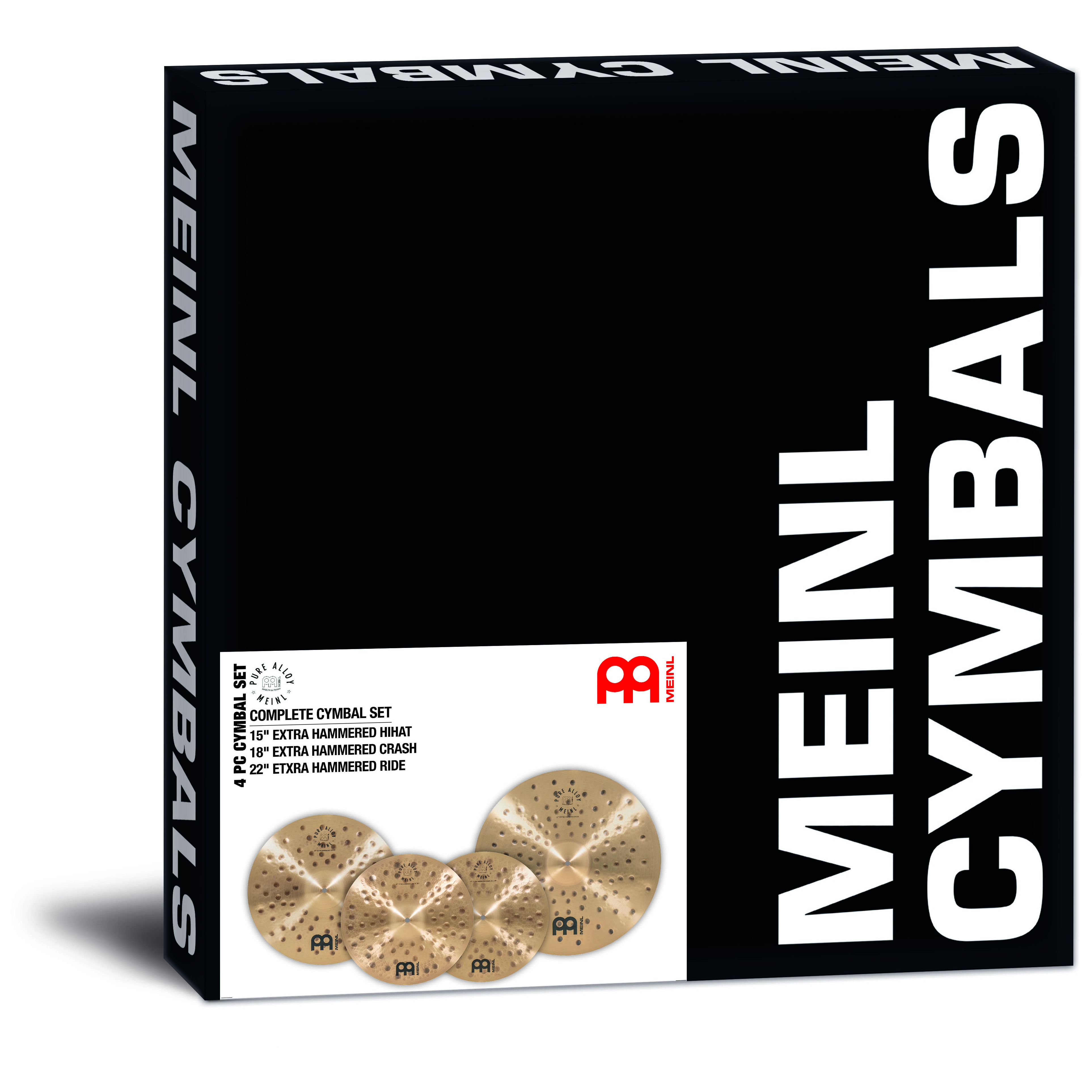Meinl Cymbals PA-CS1 - Pure Alloy Complete Cymbal Set 2