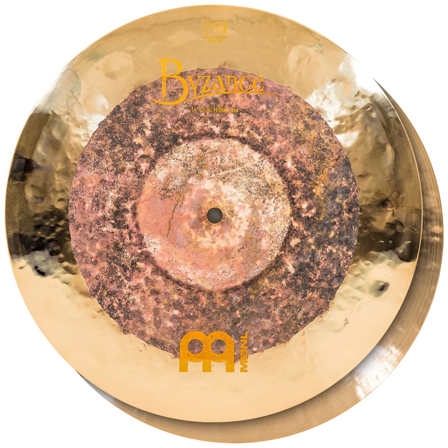 Meinl Cymbals - Meinl Cymbals B14DUH - 14 Byzance Dual Hihat