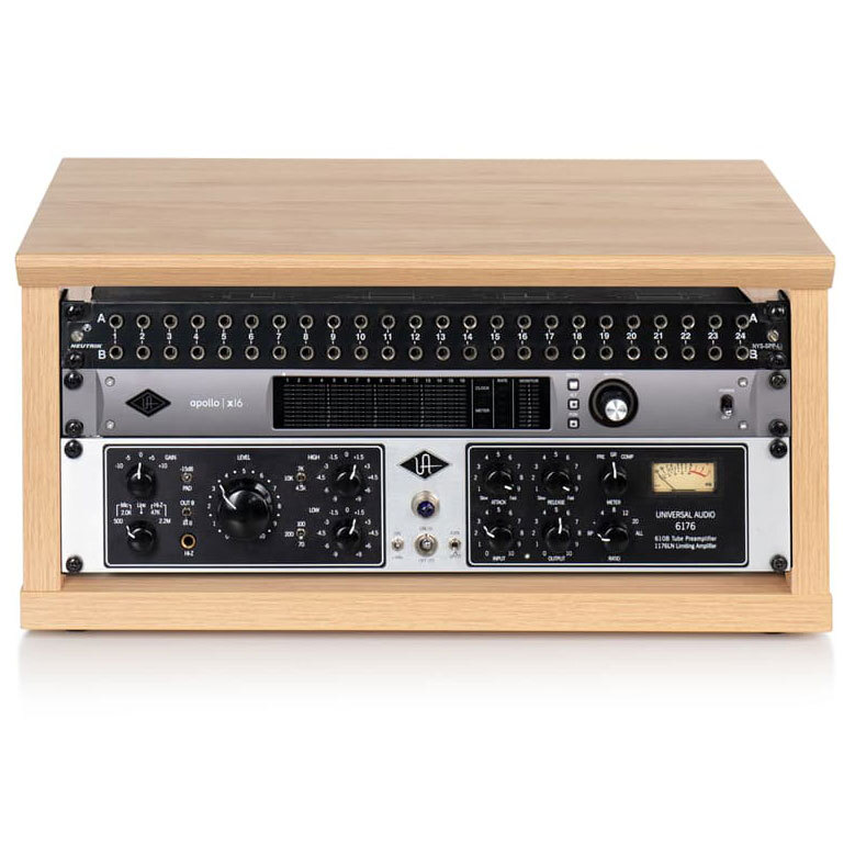  Desktop 4U Studio Rack Maple 1