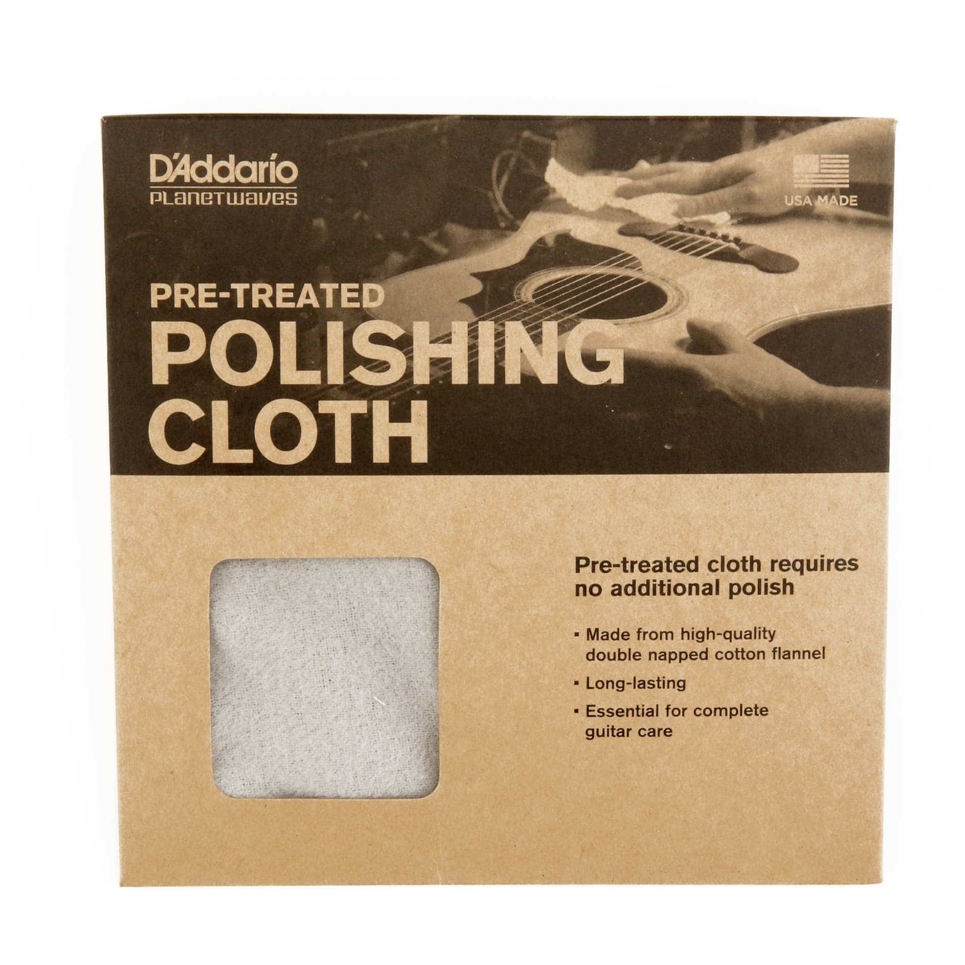 D’Addario - D’Addario PWPC1 - Pre-Treated Polish Cloth - 3