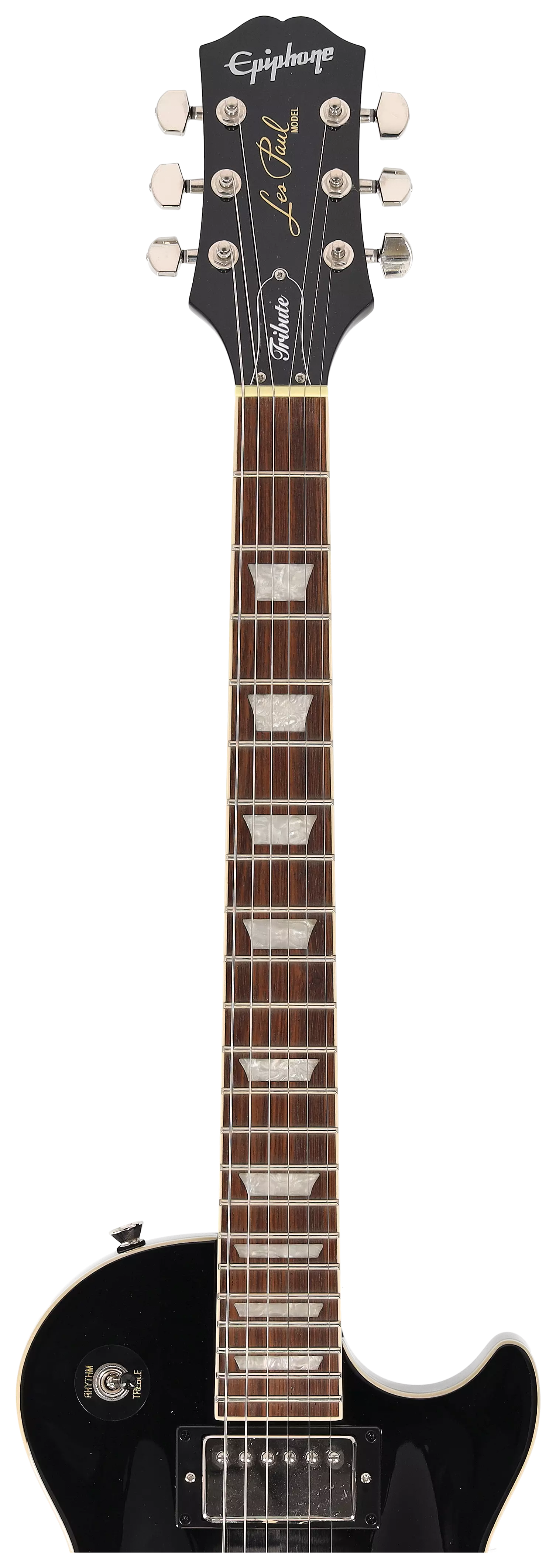 Epiphone Les Paul Tribute Plus Ebony Burst 9