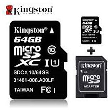  64 GB micro SD
