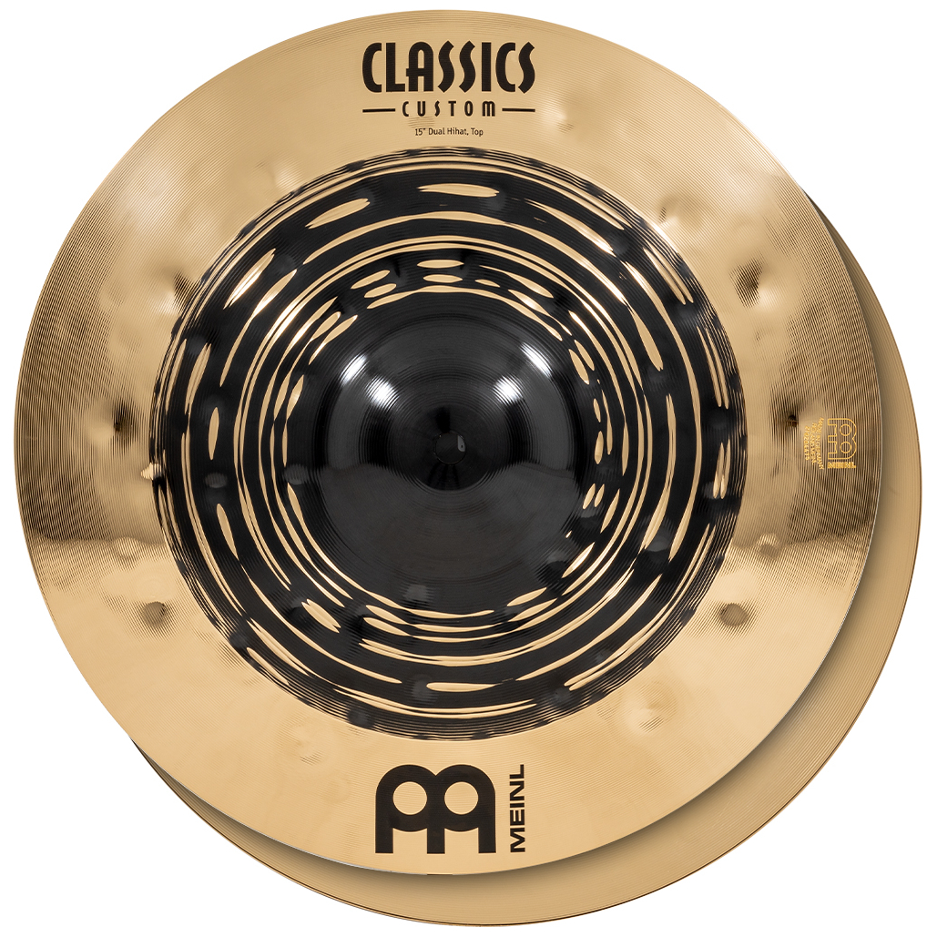 Meinl Cymbals - Meinl Cymbals CC15DUH - 15 Classics Custom Dual Hi-Hat