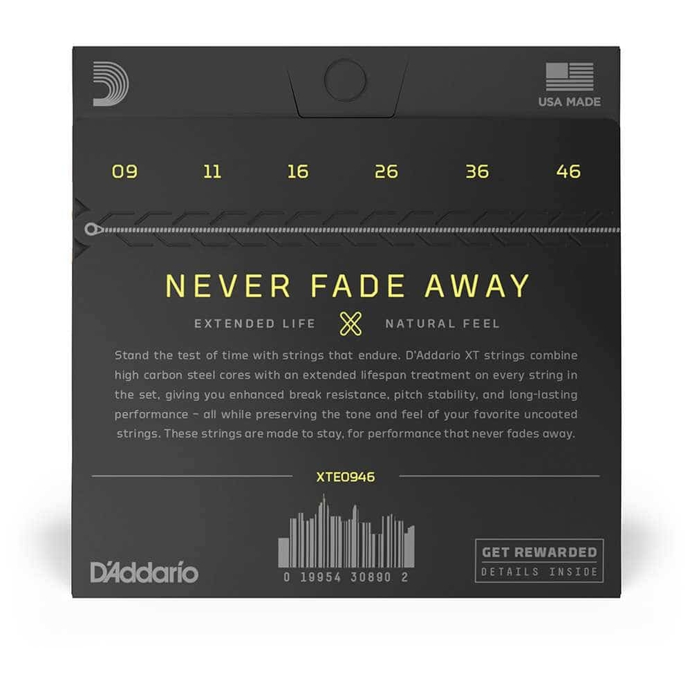 D’Addario - D’Addario XTE0946 - XT Electric Nickel Plated Steel 009-046 - 2