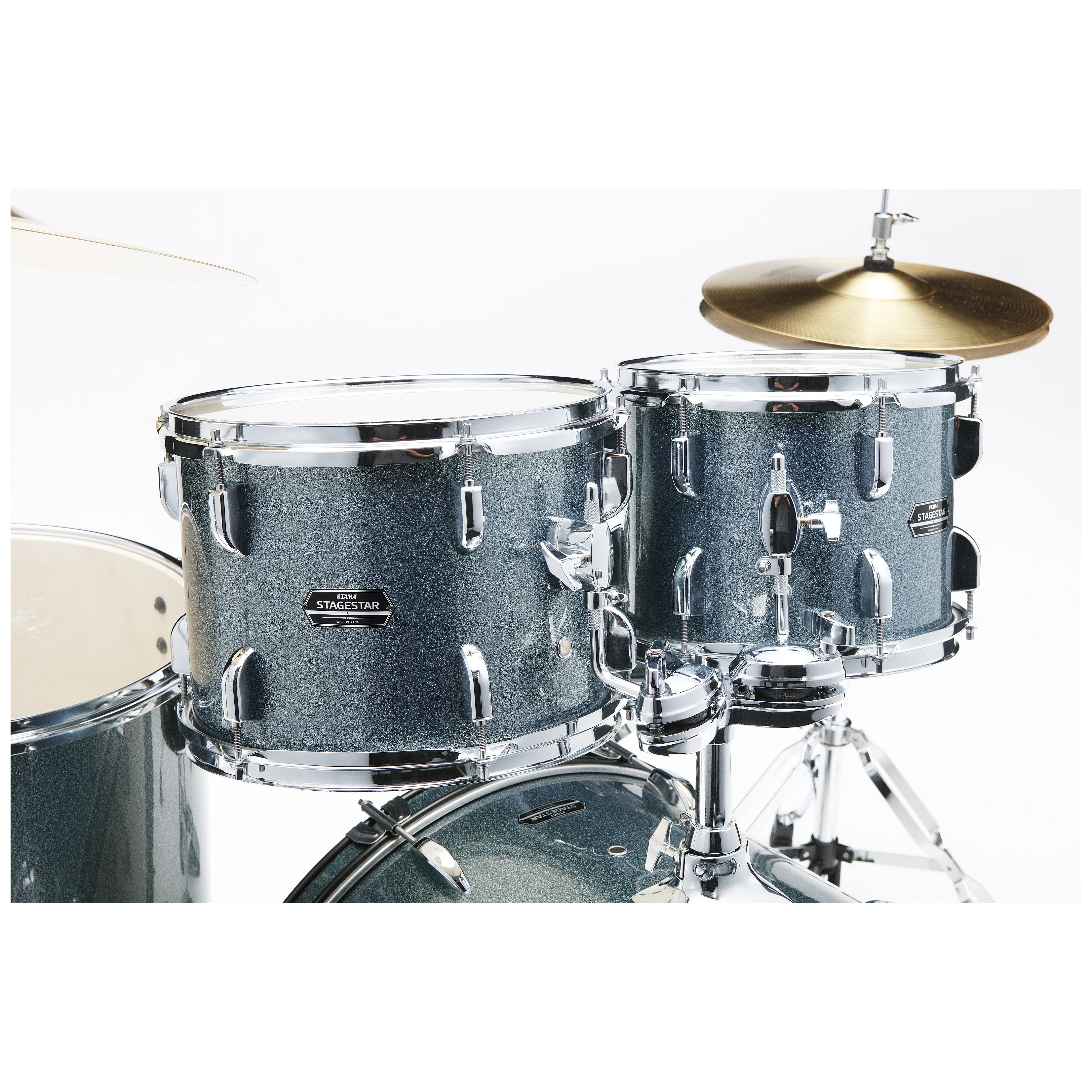 Tama ST52H5-SEM - Stagestar 5-tlg. Drumset m. 22" BD - Sea Blue Mist 1