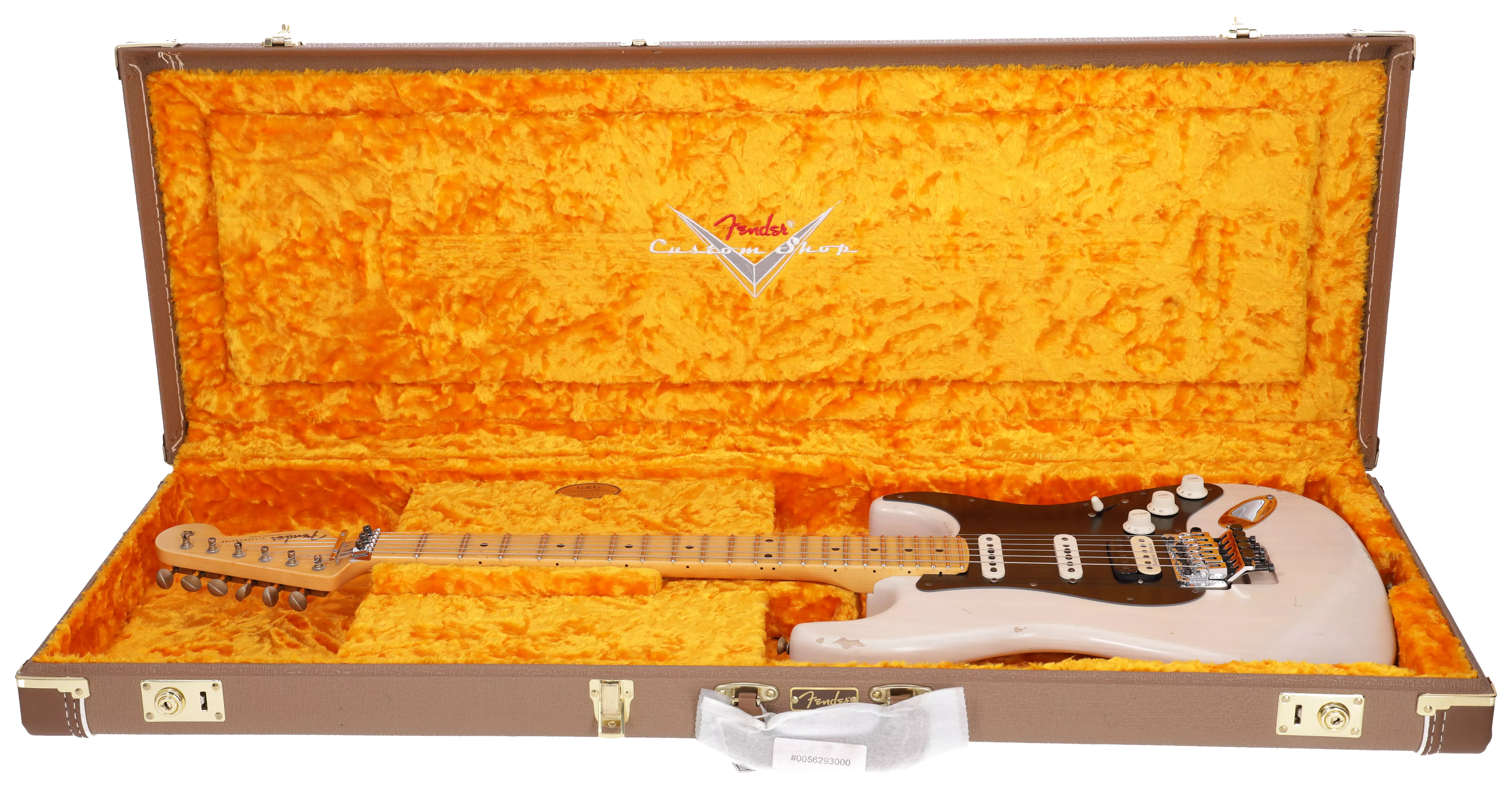 Fender Custom Shop 1959 Stratocaster JRN MN HSS FLDRS WBL MBDB Masterbuilt David Brown #16852 16