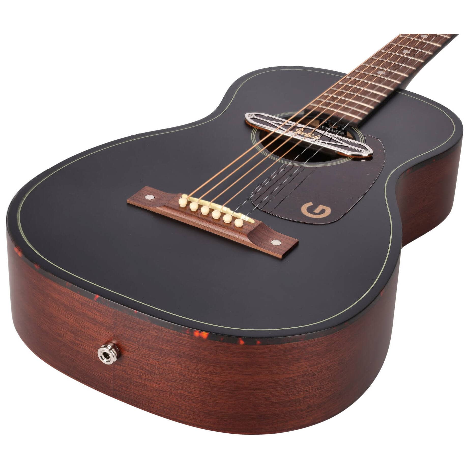 Gretsch Jim Dandy Deltoluxe Parlor WN TSPG BLKT 7