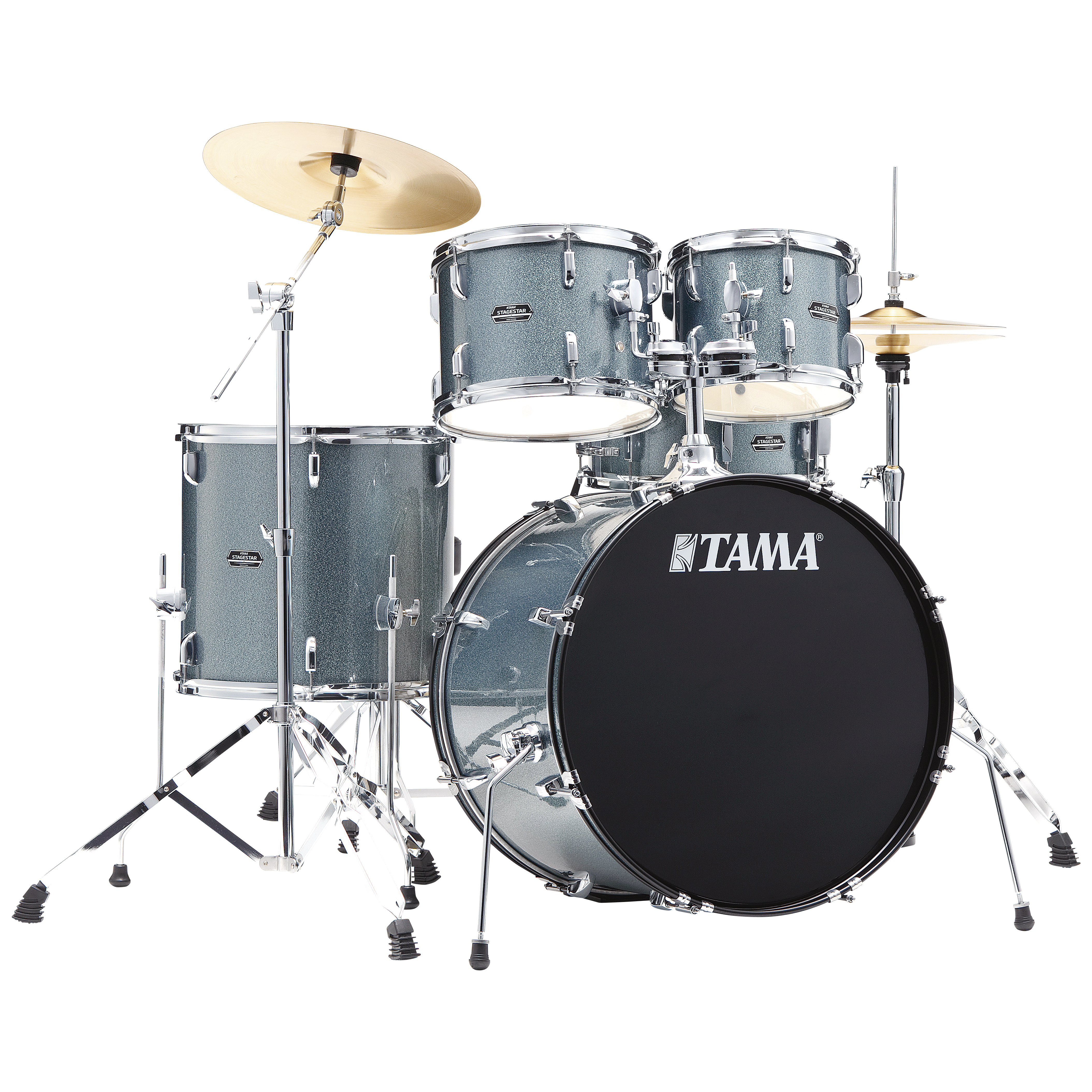 Tama ST50H5-SEM - Stagestar 5-tlg. Drumset m. 20" BD - Sea Blue Mist