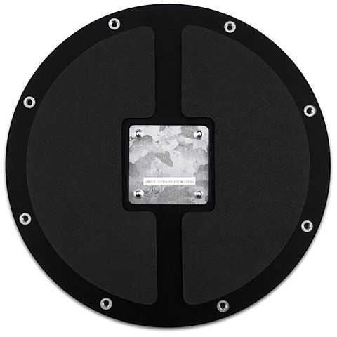 Ahead 14" S-Hoop Marching Practice Pad White / Black 1