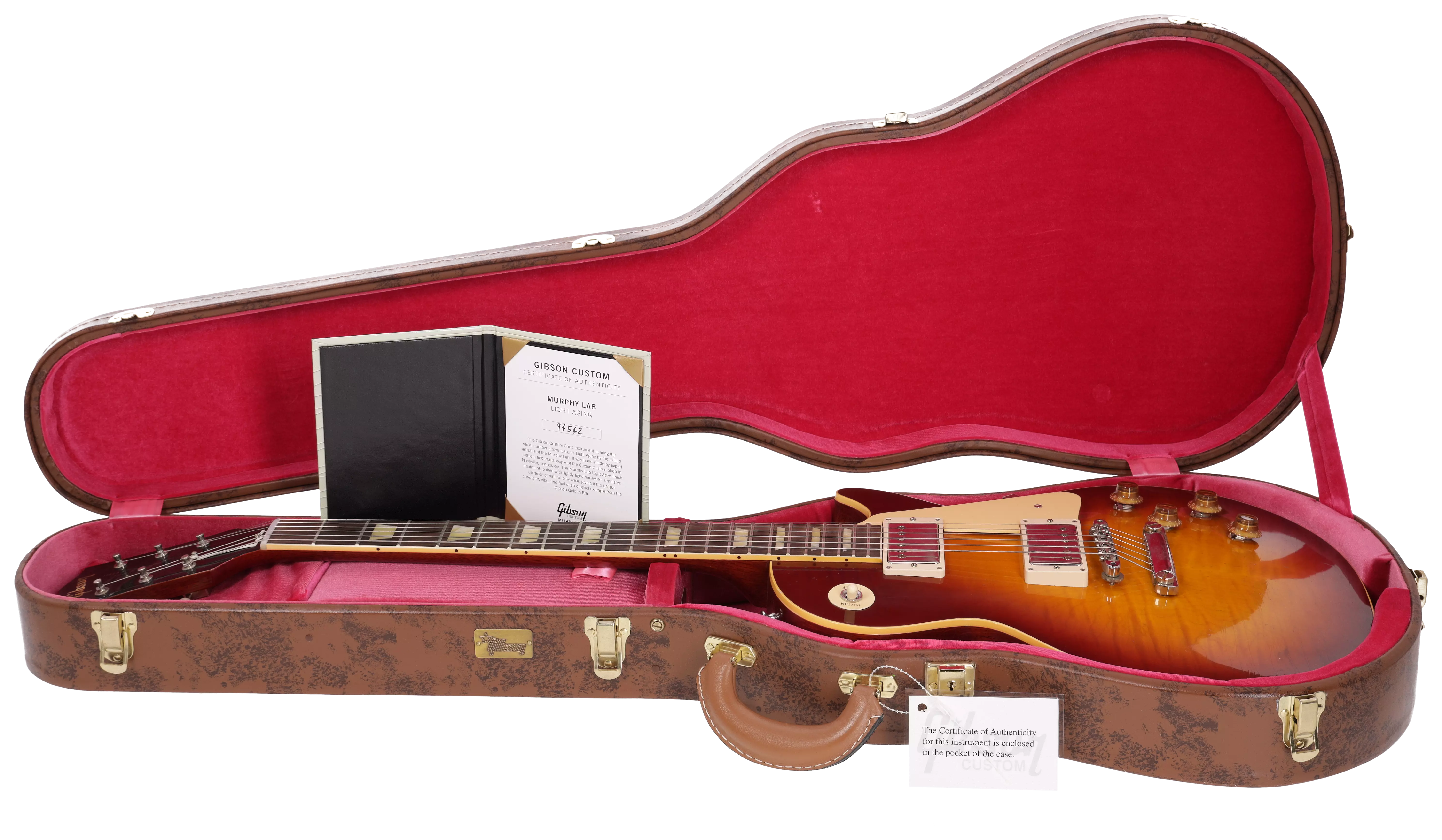Gibson 1959 Les Paul Standard Reissue Light Aged ACT Murphy Lab 19