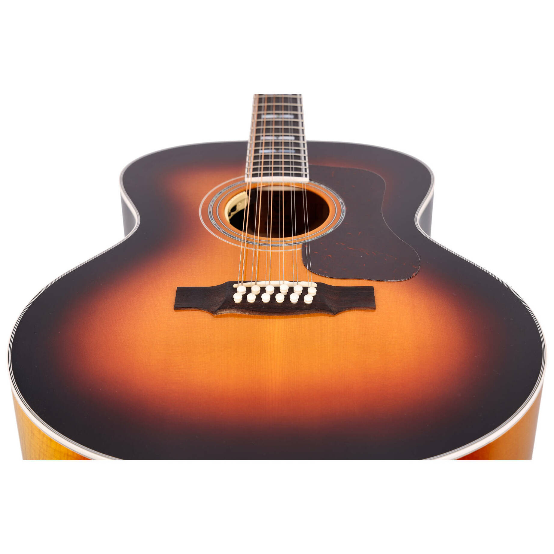 Guild F-512E Maple Antique Burst 4