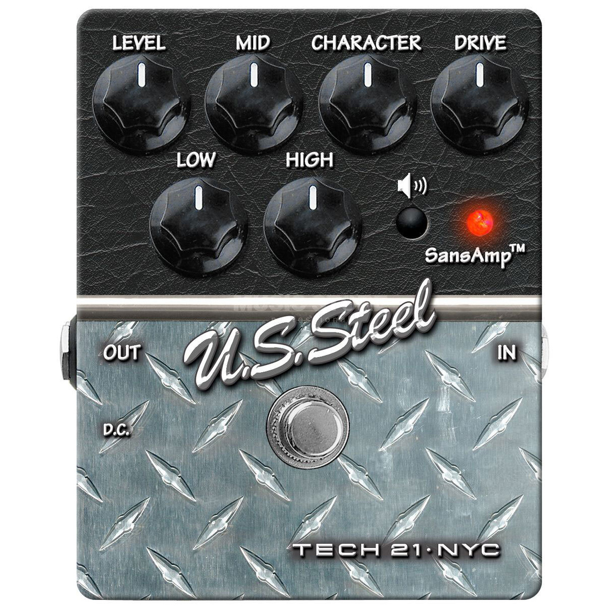 Tech 21 SansAmp Character US Steel Metal