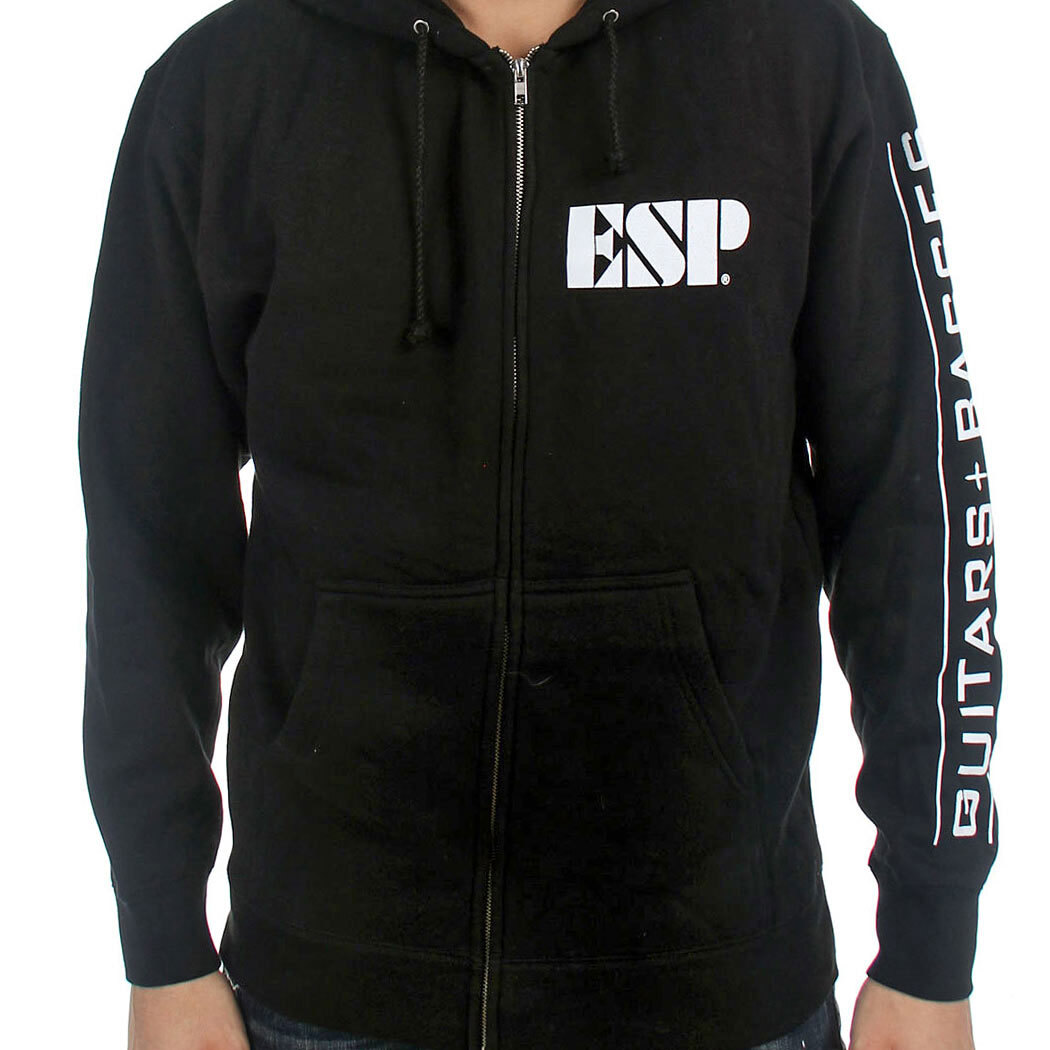 ESP Logo Zip Hoodie BLK 2XL ESP