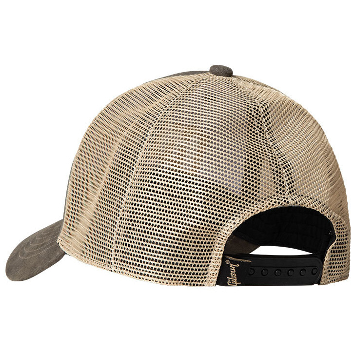Gibson Faded Denim Hat Trucker Cap 1