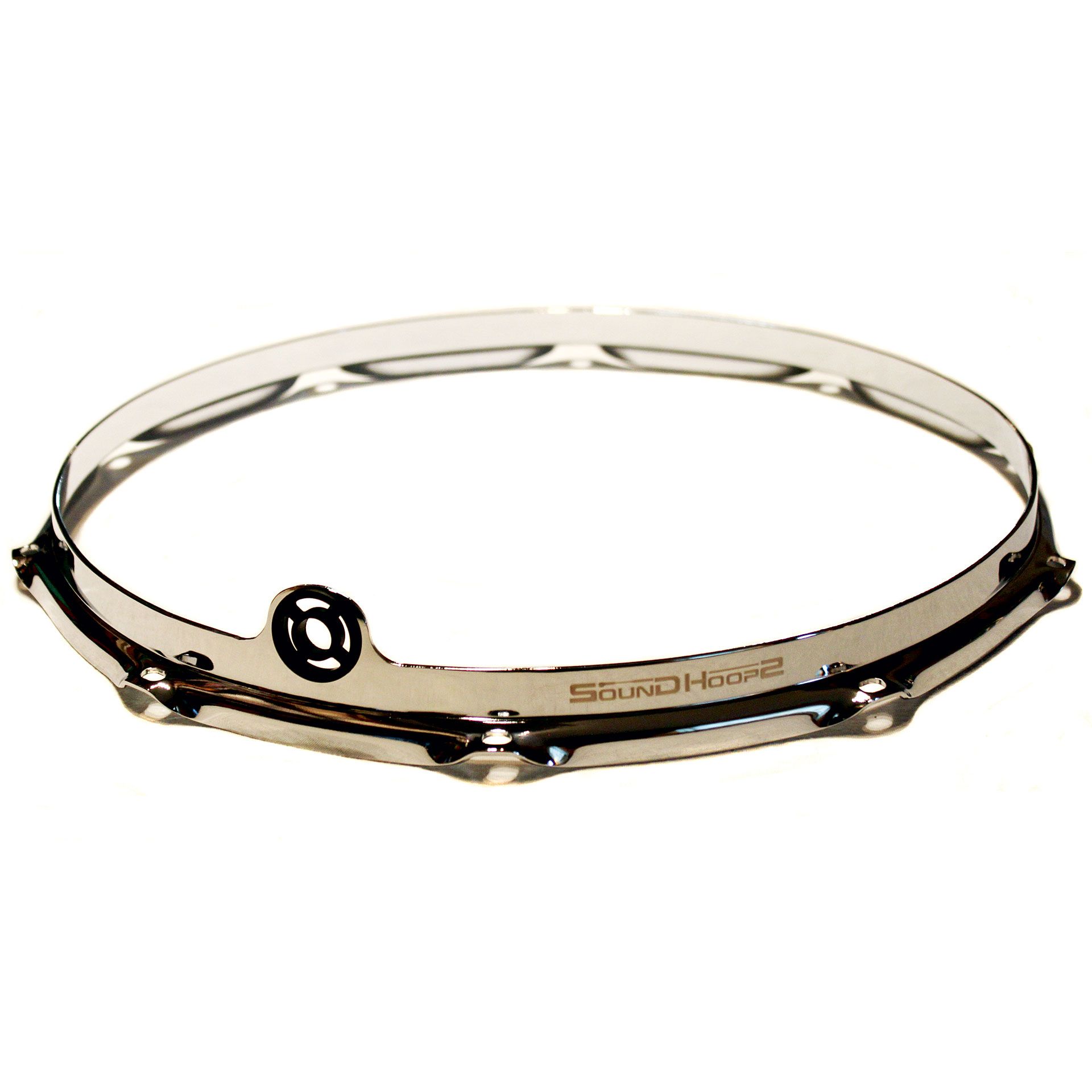 Pro 14" Chrome Snare Batter Side Hoop 10 Holes