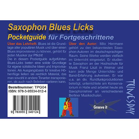  Pocketguide - Saxophon Blues-Licks 1