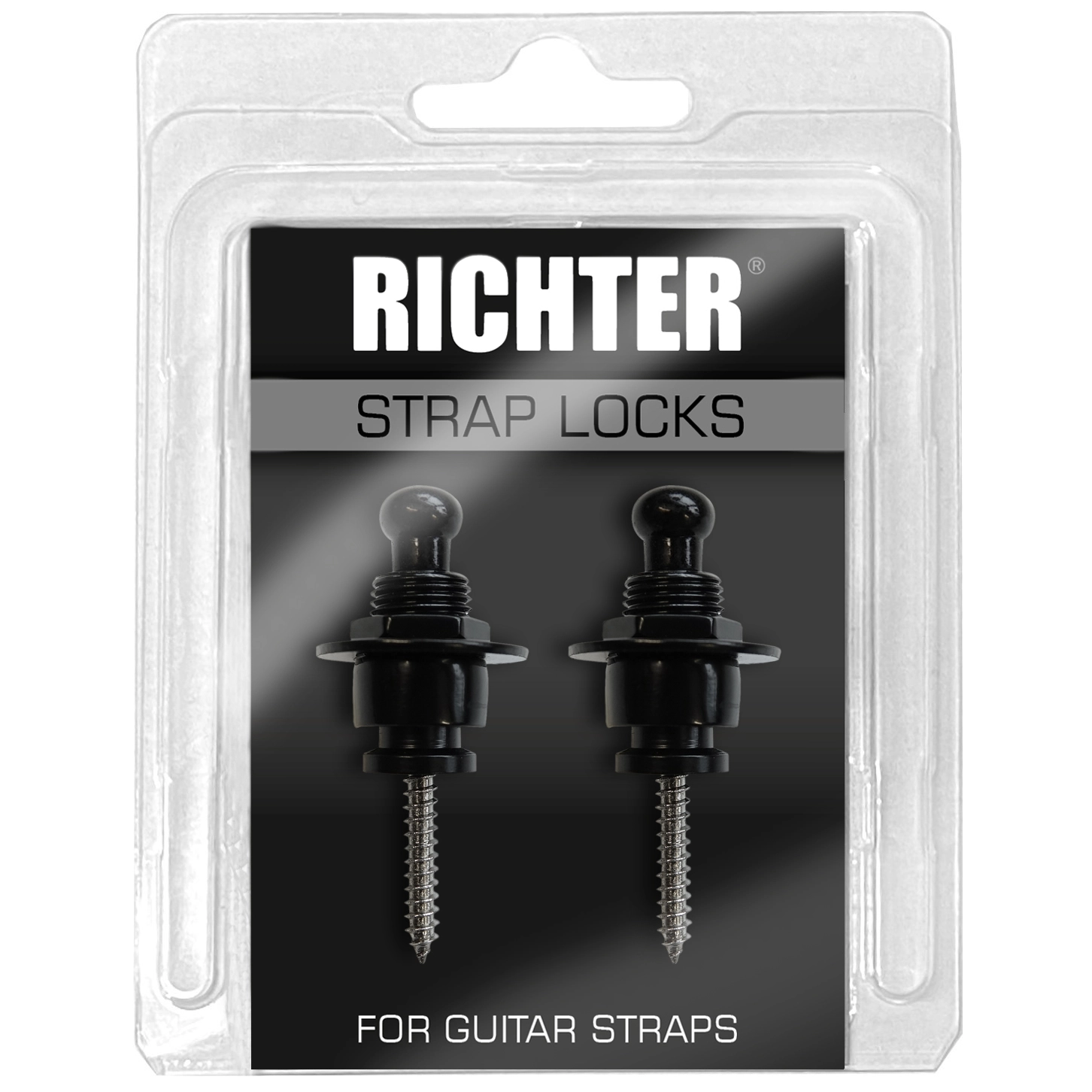Richter Strap Lock Set Strap Lock Set Black