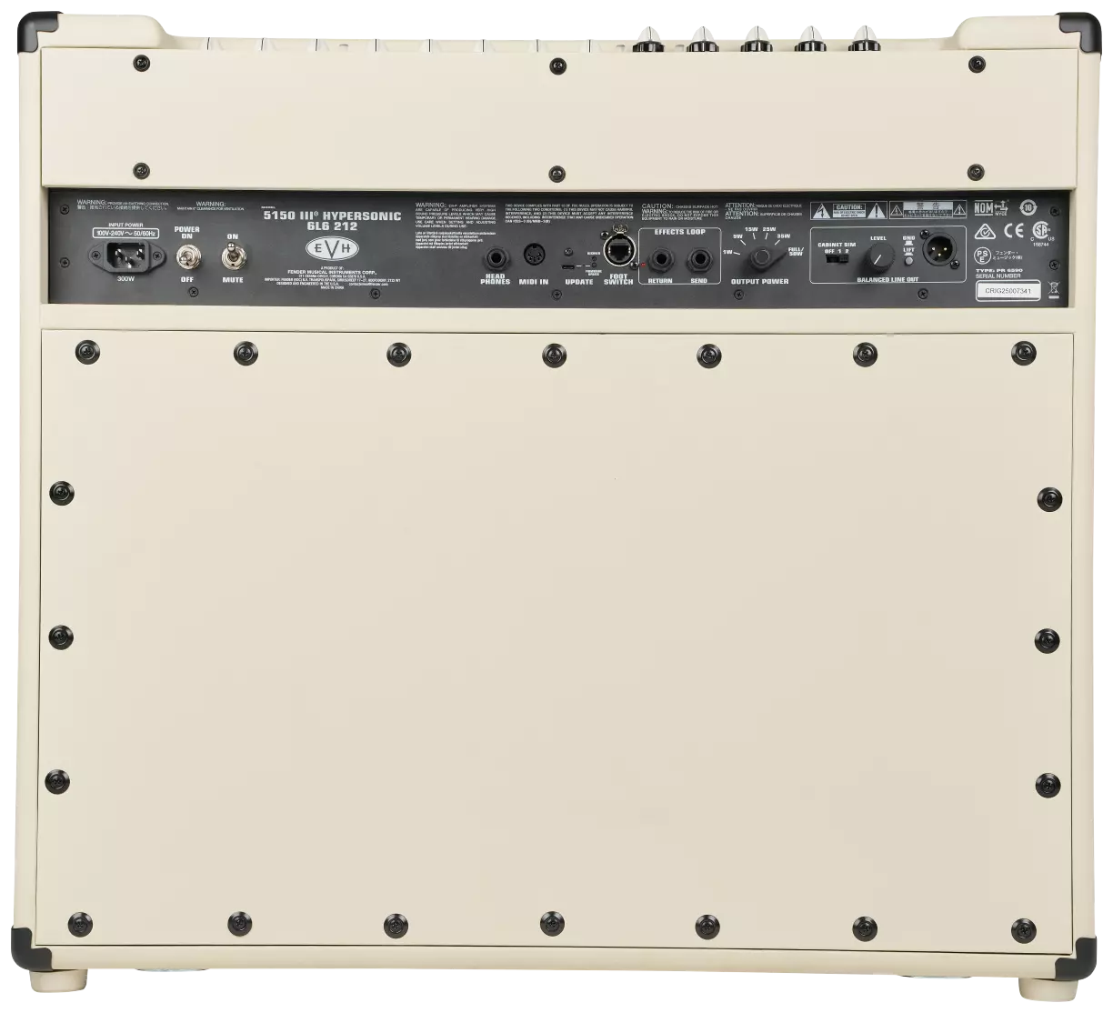 EVH 5150III Hypersonic 6L6 2x12 Ivory 3