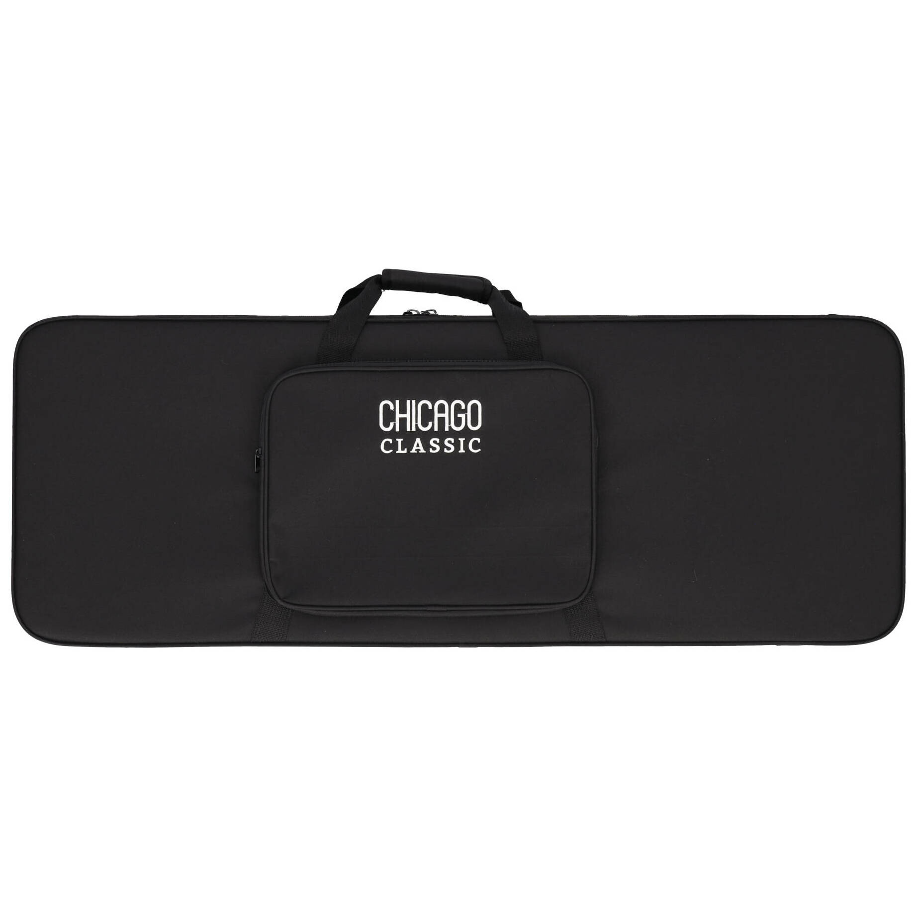 Chicago Classic Lightweight Koffer E-Gitarre Schwarz