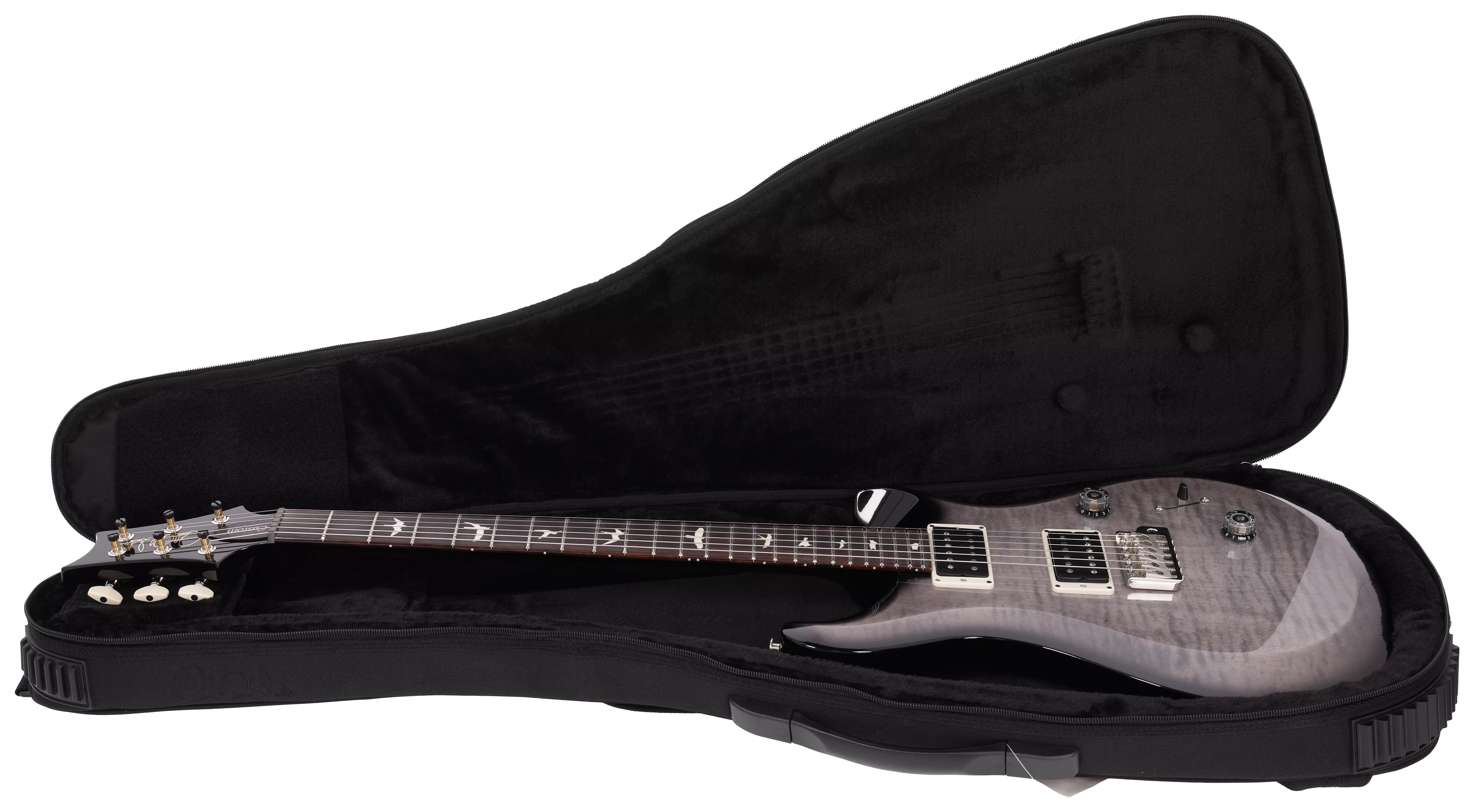 PRS S2 Custom 24 Faded Gray Black Burst 16