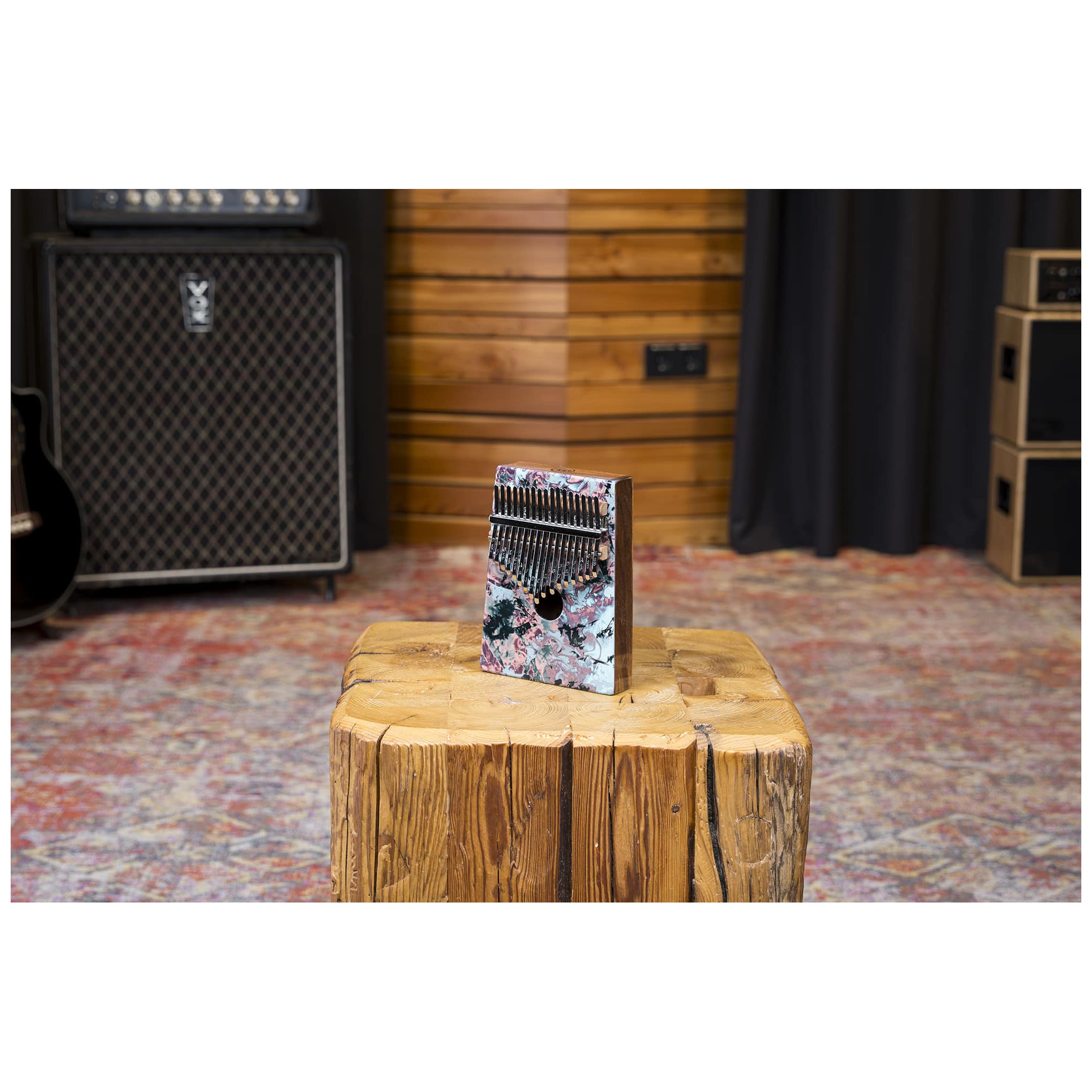 Meinl Percussion KA17CR - Sound Hole Designer Kalimba, Coral Reef 9