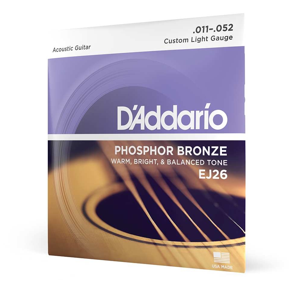 D’Addario - D’Addario EJ26 - Acoustic Phosphor Bronze 011-052 - 4