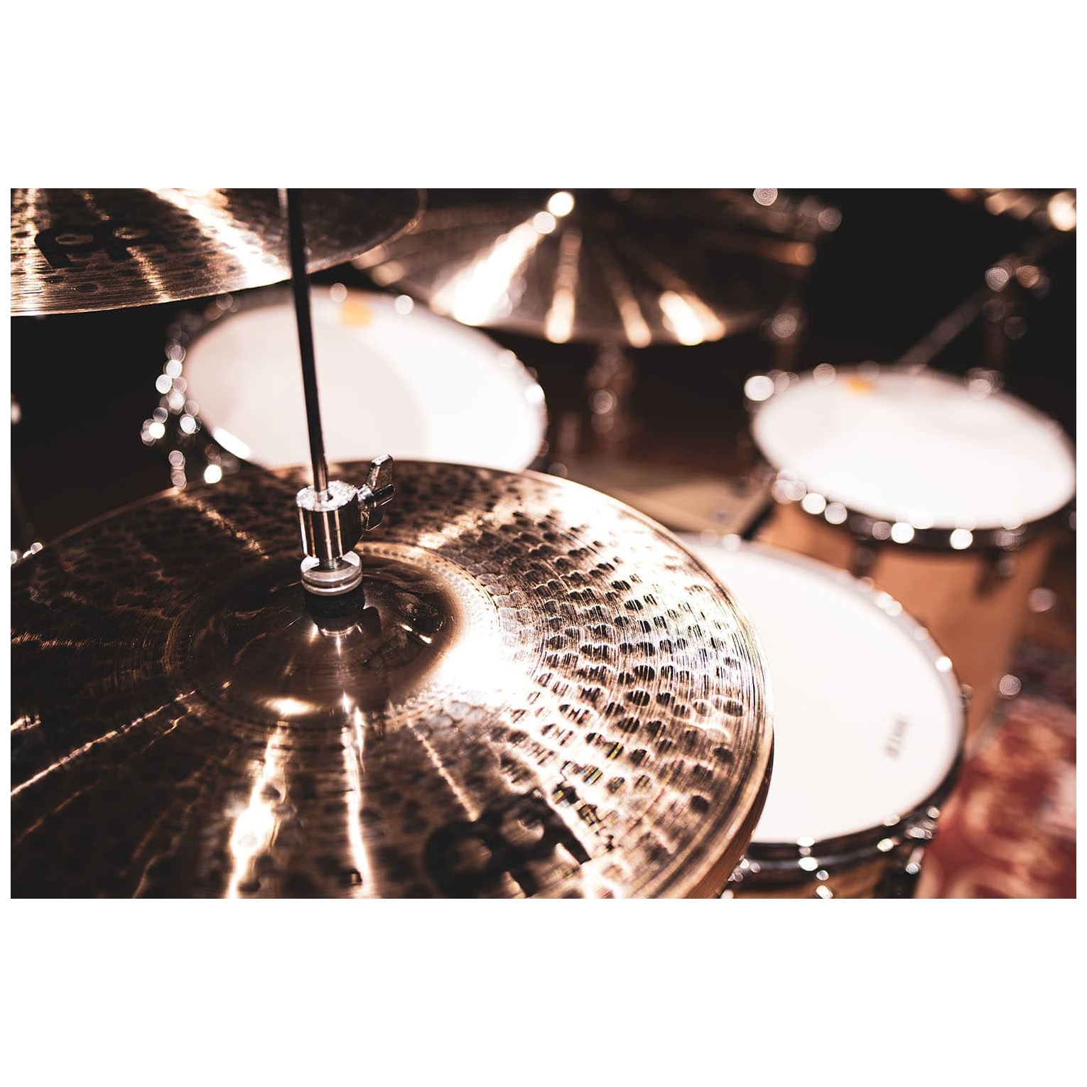 Meinl Cymbals - Meinl Cymbals PAC15MTH - 15 Pure Alloy Custom Medium Thin Hihat - 11