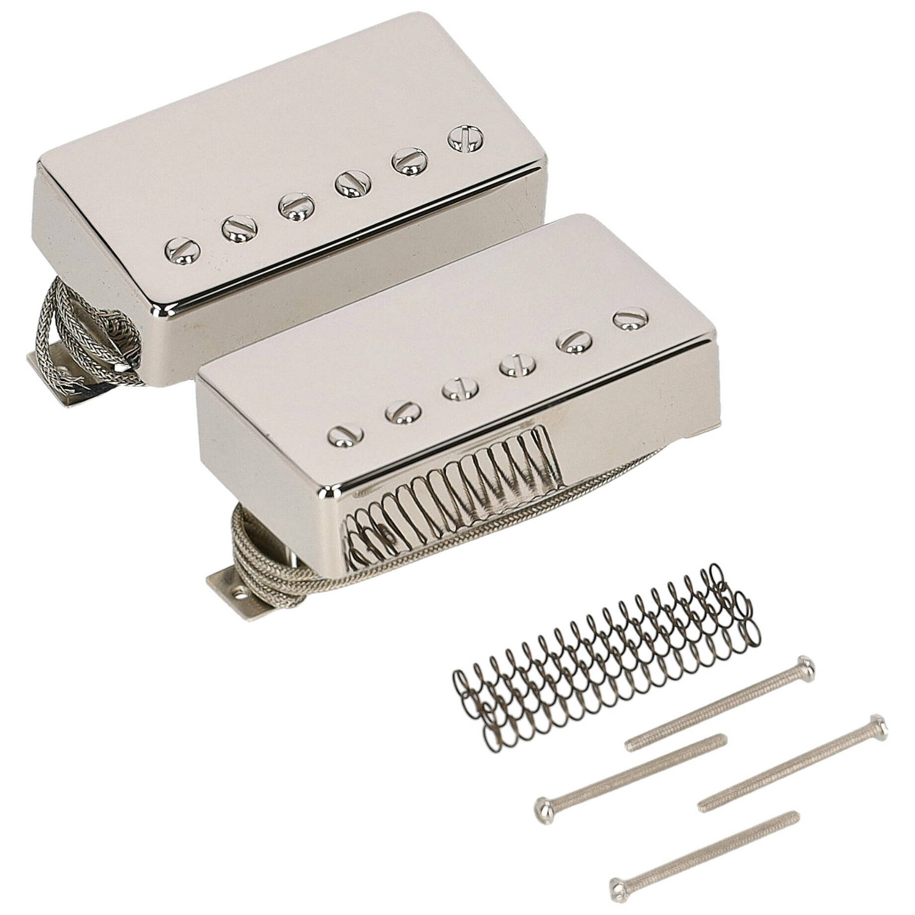Gibson Custombucker Set True Historic Nickel Covers
