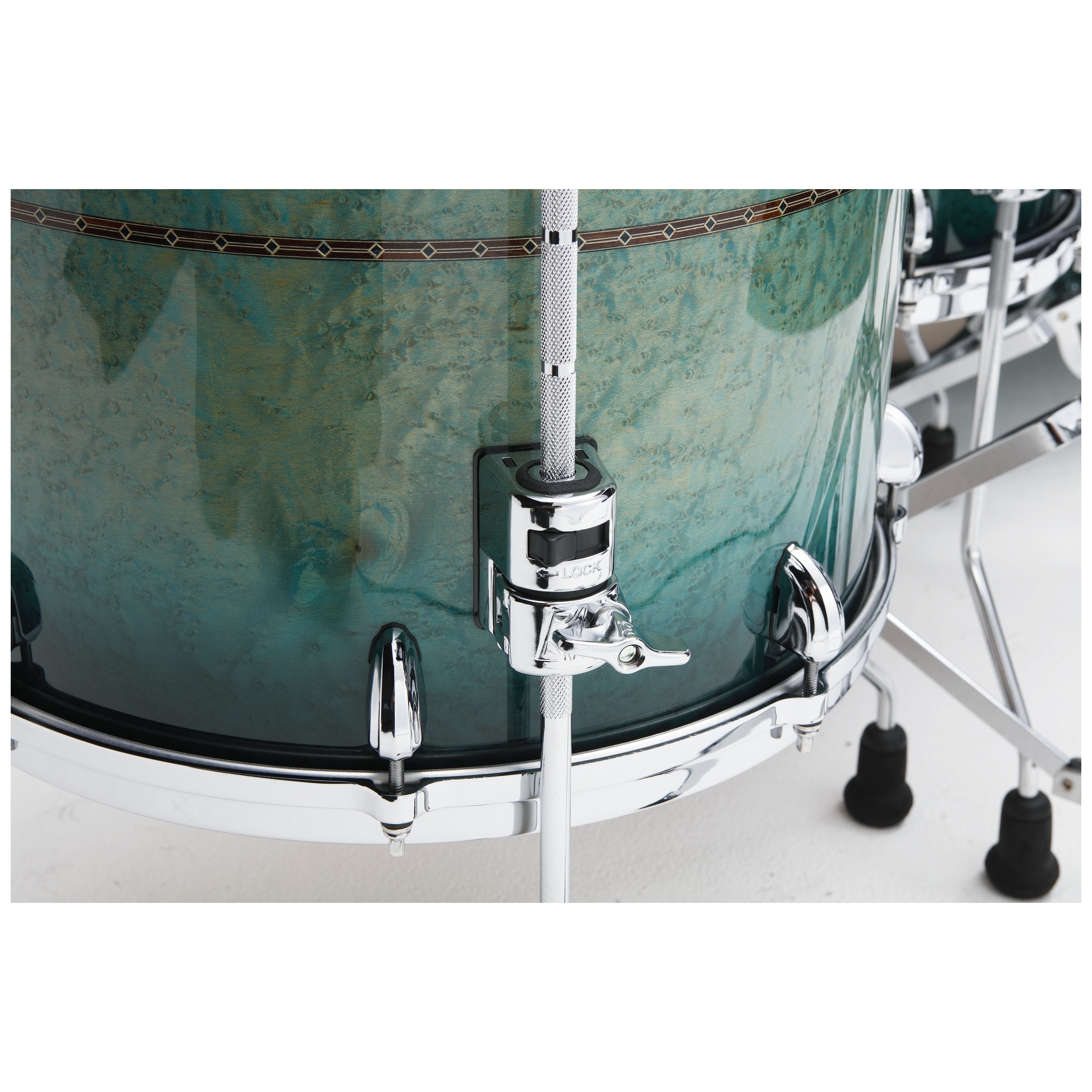 Tama TM52RZSS-CBT Star Maple Factory Vault Shell Kit 5 teilig - Cerulean Bird's Eye Maple/Chrom HW 4