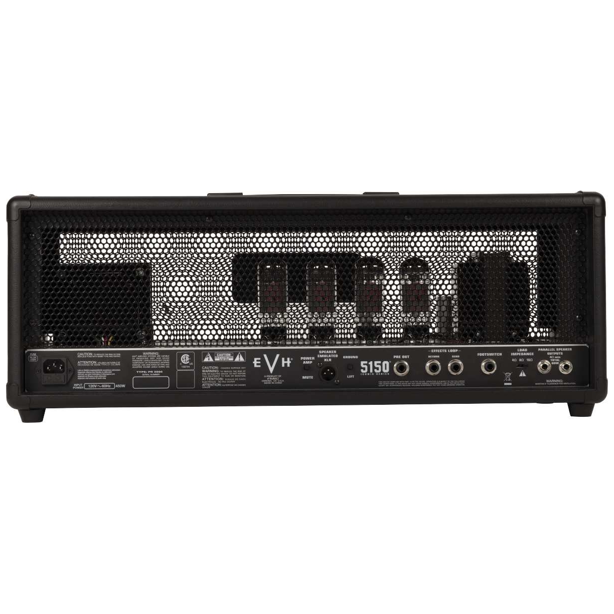 EVH - EVH 5150 Iconic Series 80W Head BLK - 1