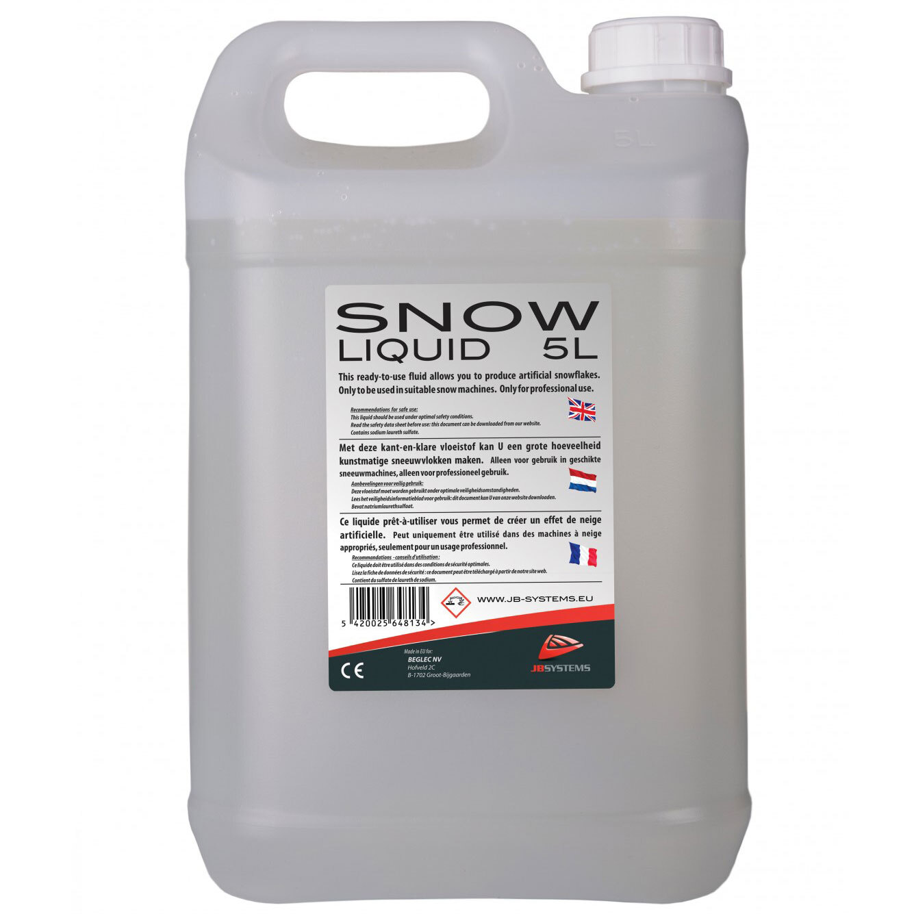 JB Systems Snow fluid 5L