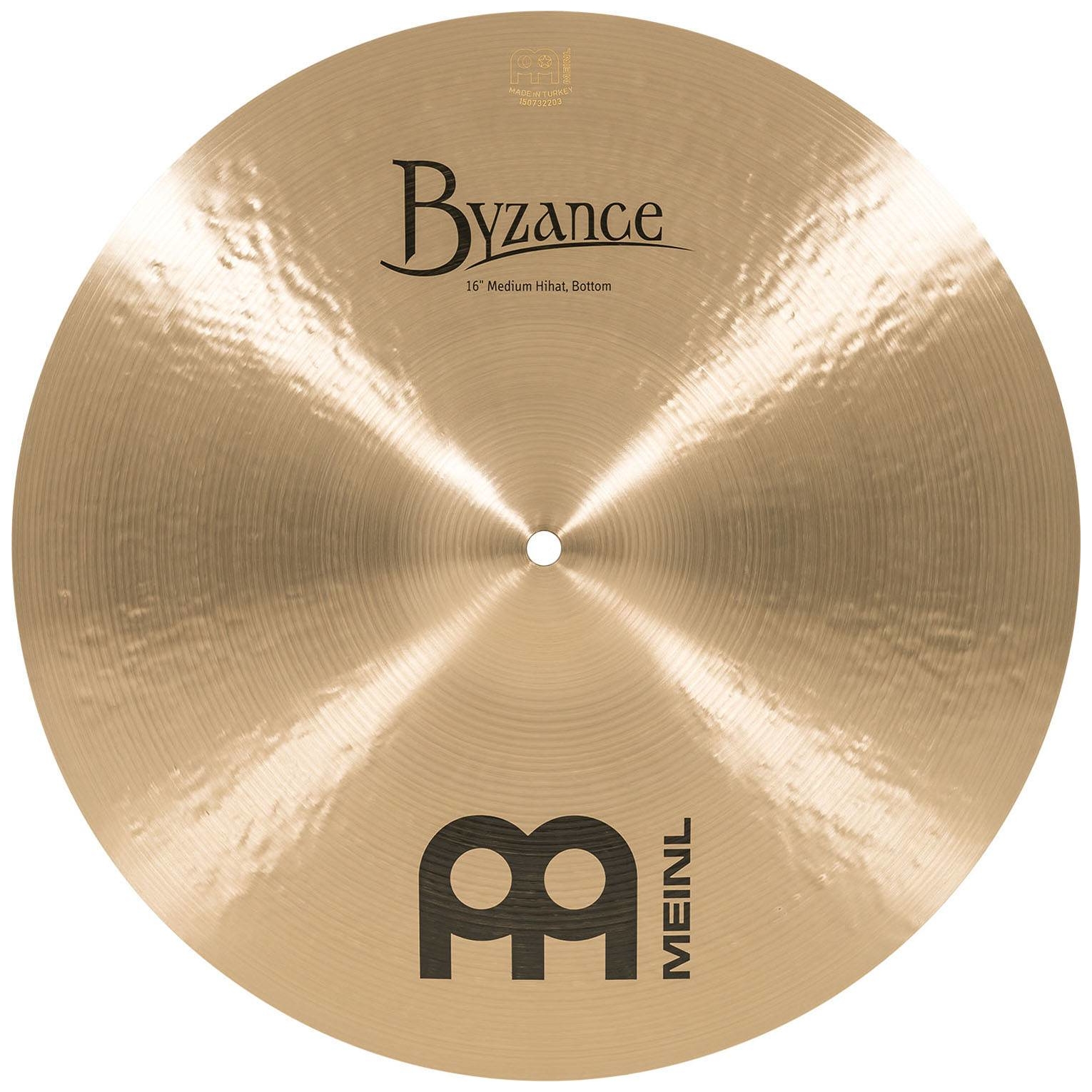 Meinl Cymbals - Meinl Cymbals B16MH - 16 Byzance Traditional Medium Hihat - 7
