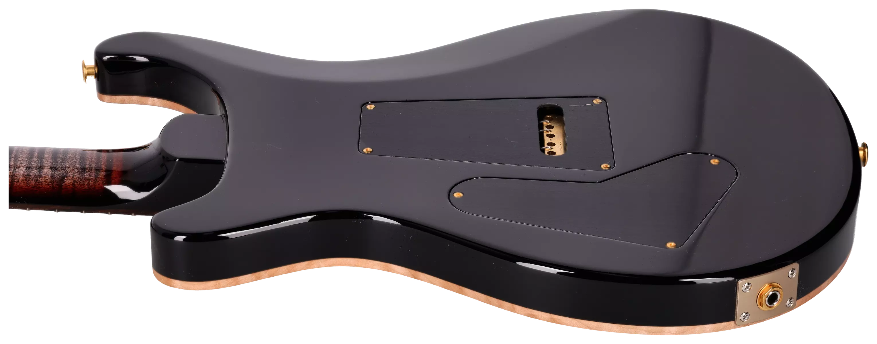 PRS Custom 24 Wood Library 10 Top Charcoal Tri-Color Burst session Select #0377189 12