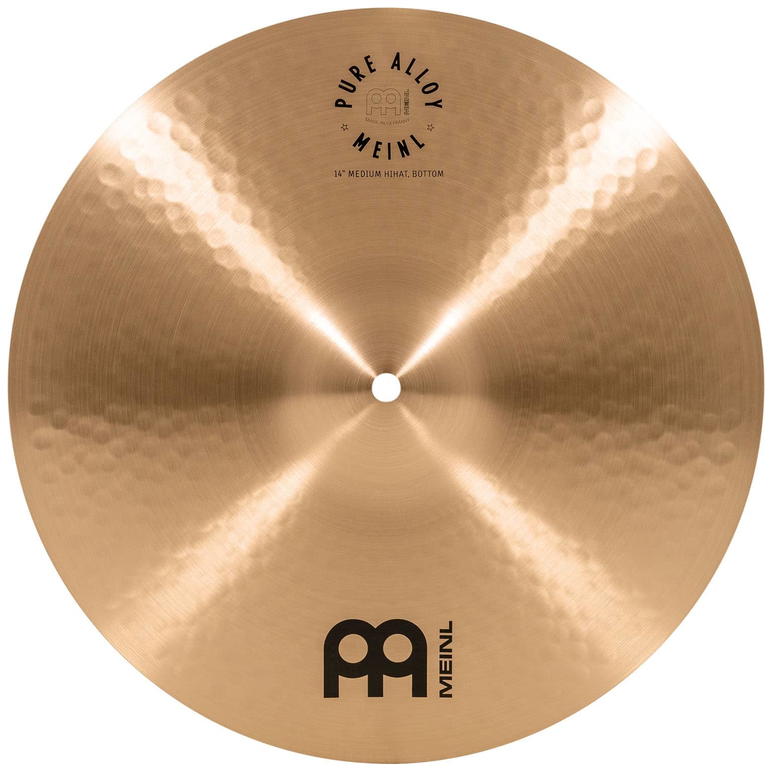 Meinl Cymbals - Meinl Cymbals PA14MH - 14 Pure Alloy Medium Hihat - 7