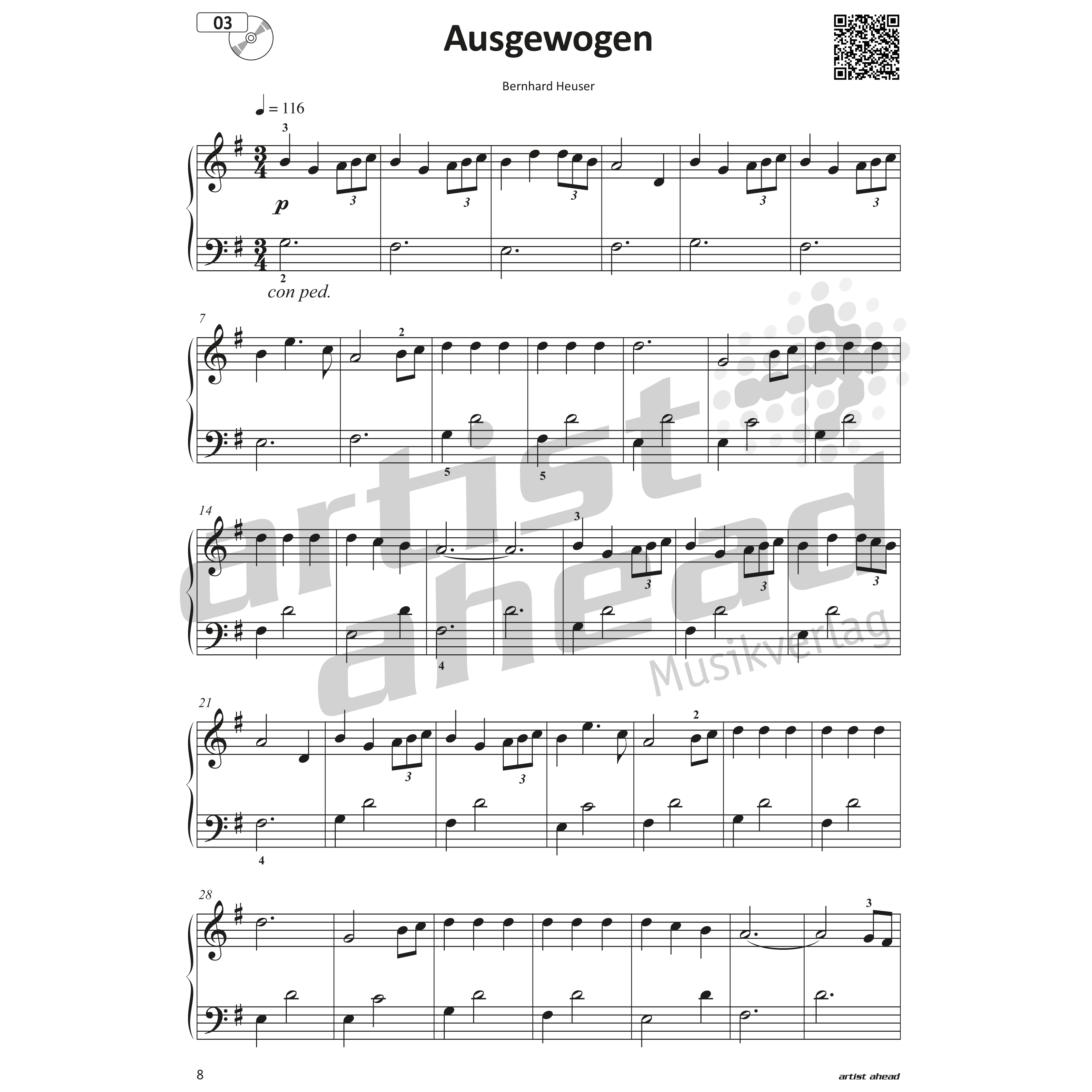 Artist Ahead Zauberhafte Melodien für Klavier 4