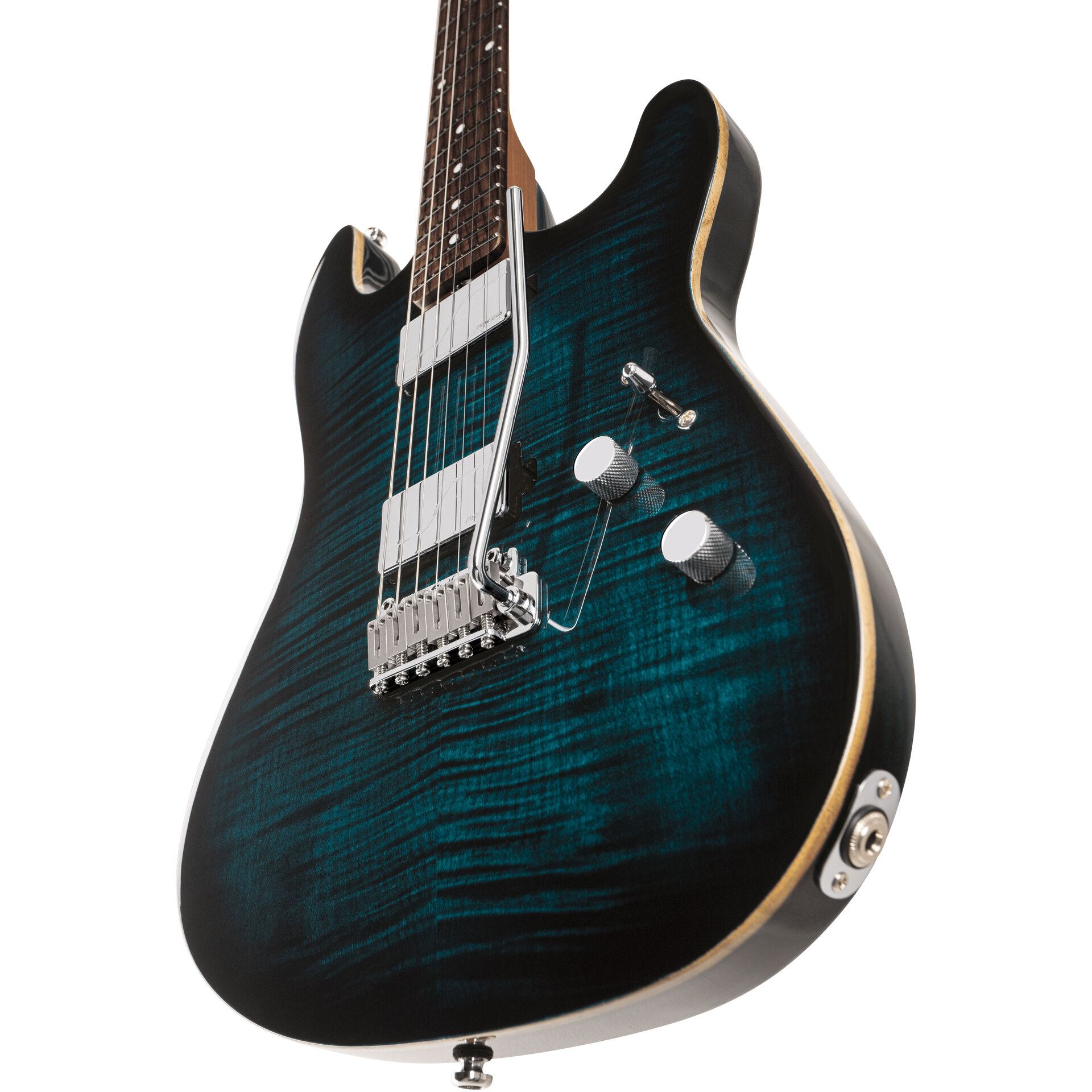 Sterling by Music Man Deep Blue Burst 3