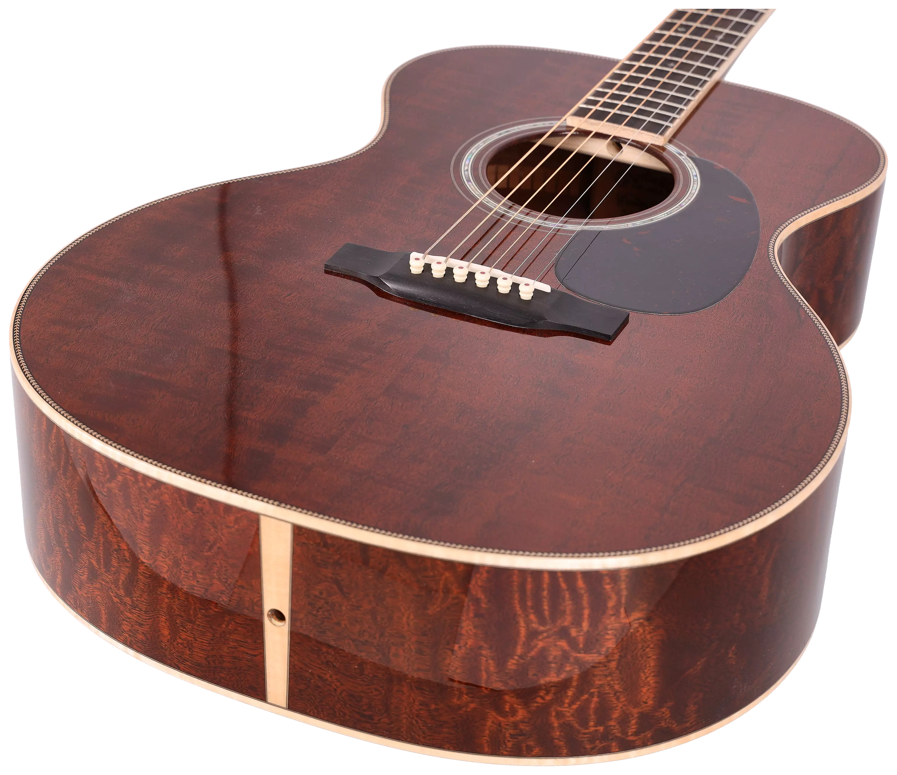 Martin Custom Shop GP28 Quilted Pommele Sapele 2
