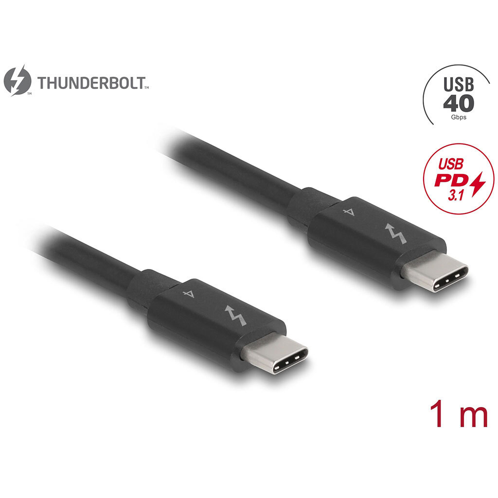 Delock Thunderbolt 4 Cable 1 m 1