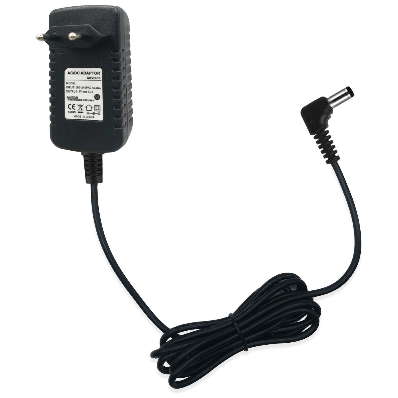MyVolts 9V EU power supply guitar 1A 1