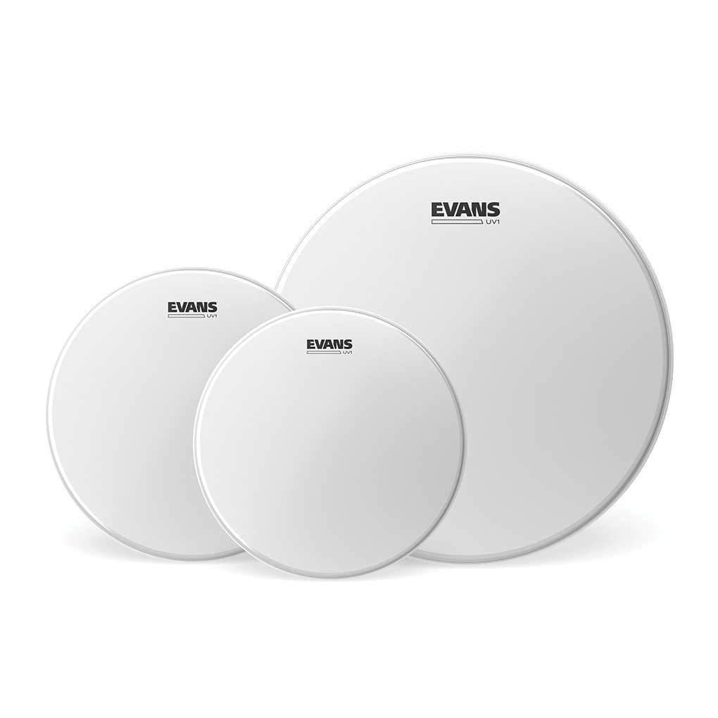 Evans ETP-UV1-S - UV1 Coated Tom Pack-Standard (12", 13" , 16")