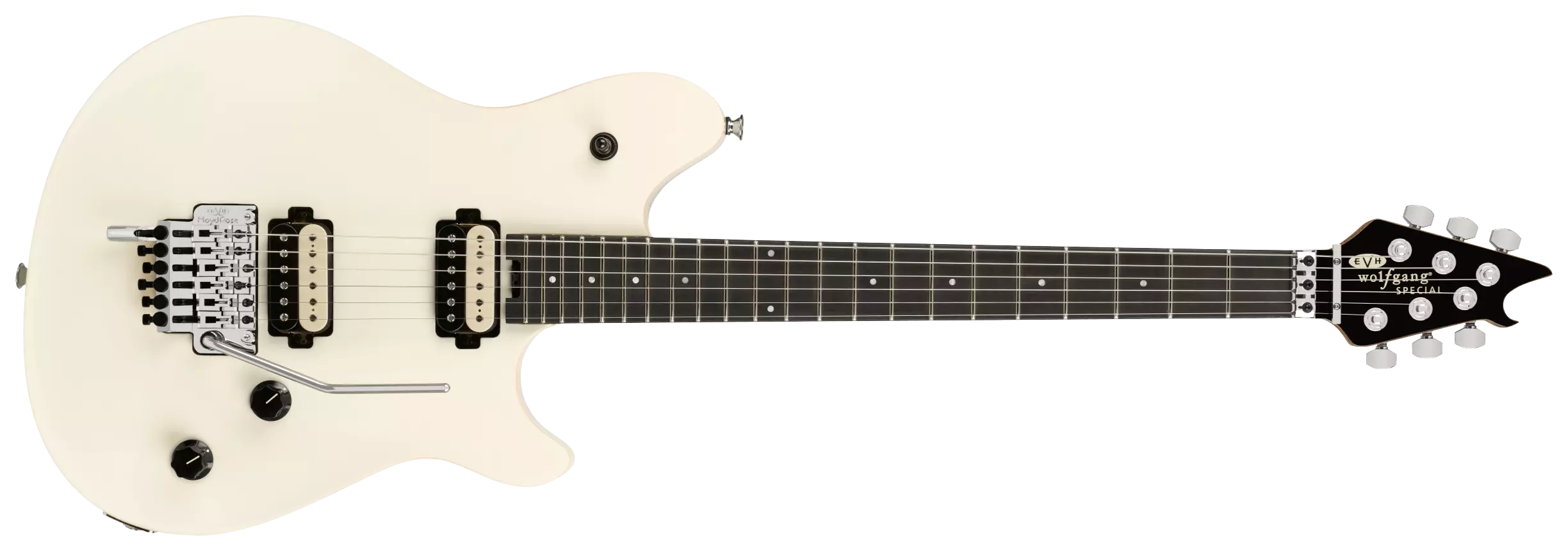 EVH Wolfgang Special Baked Maple EB Ivory 1