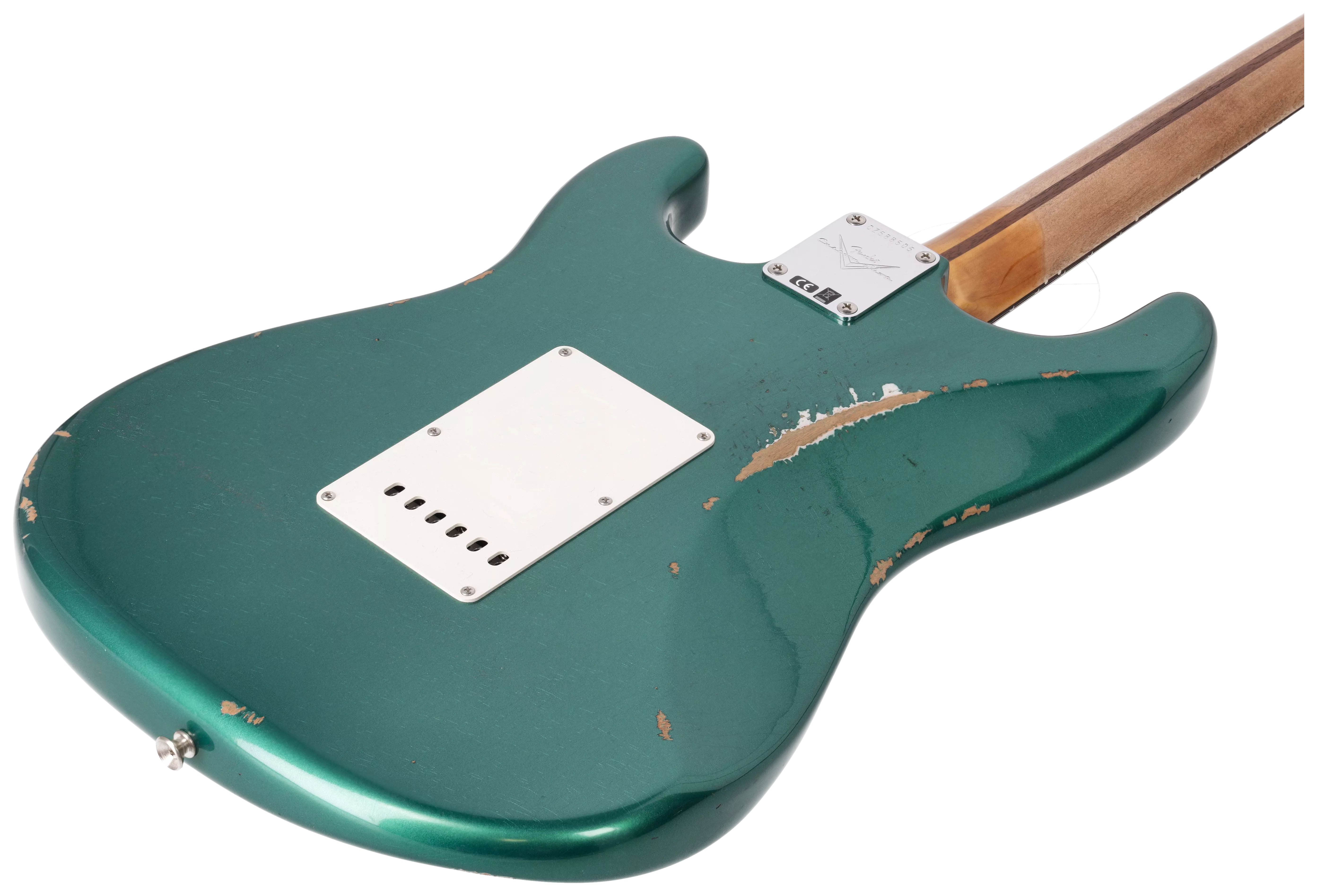 Fender Custom Shop 1963 Stratocaster Relic Aged British Racing Green Metallic #3 7