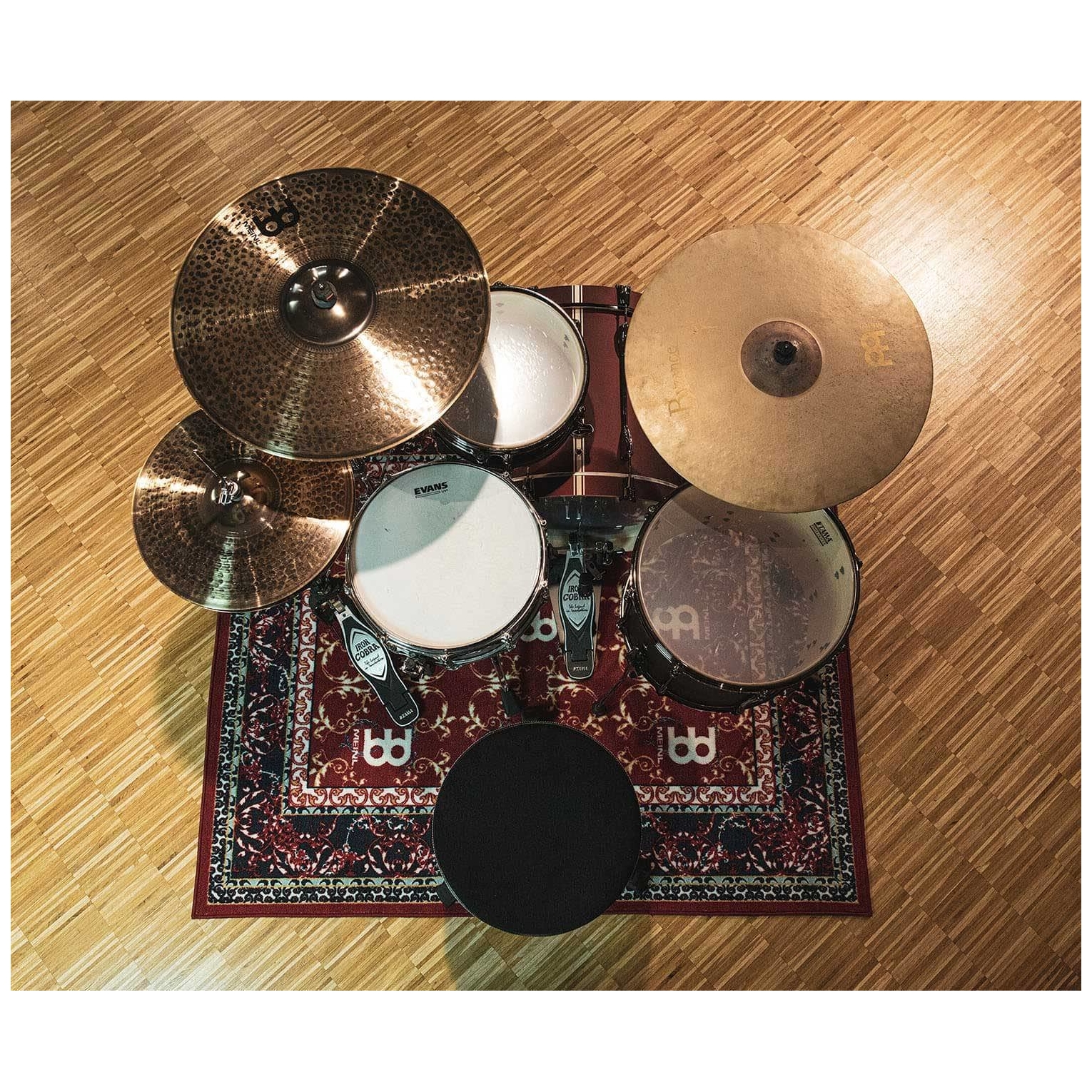 Meinl Cymbals - Meinl Cymbals MDRS-OR - Drum Rug Oriental, Small - 5