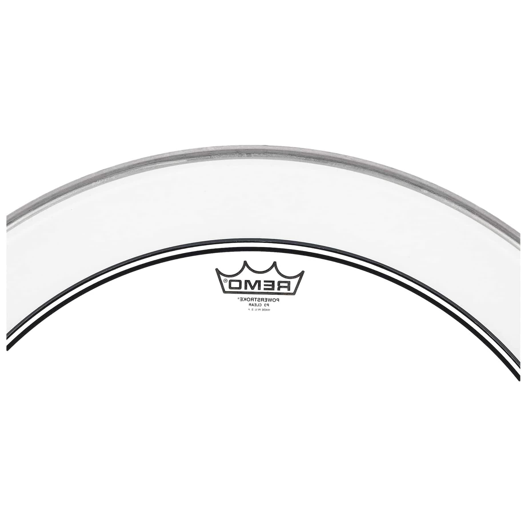 Remo - Remo Powerstroke 3 Bassdrumfell - 24 Zoll - Clear - 2