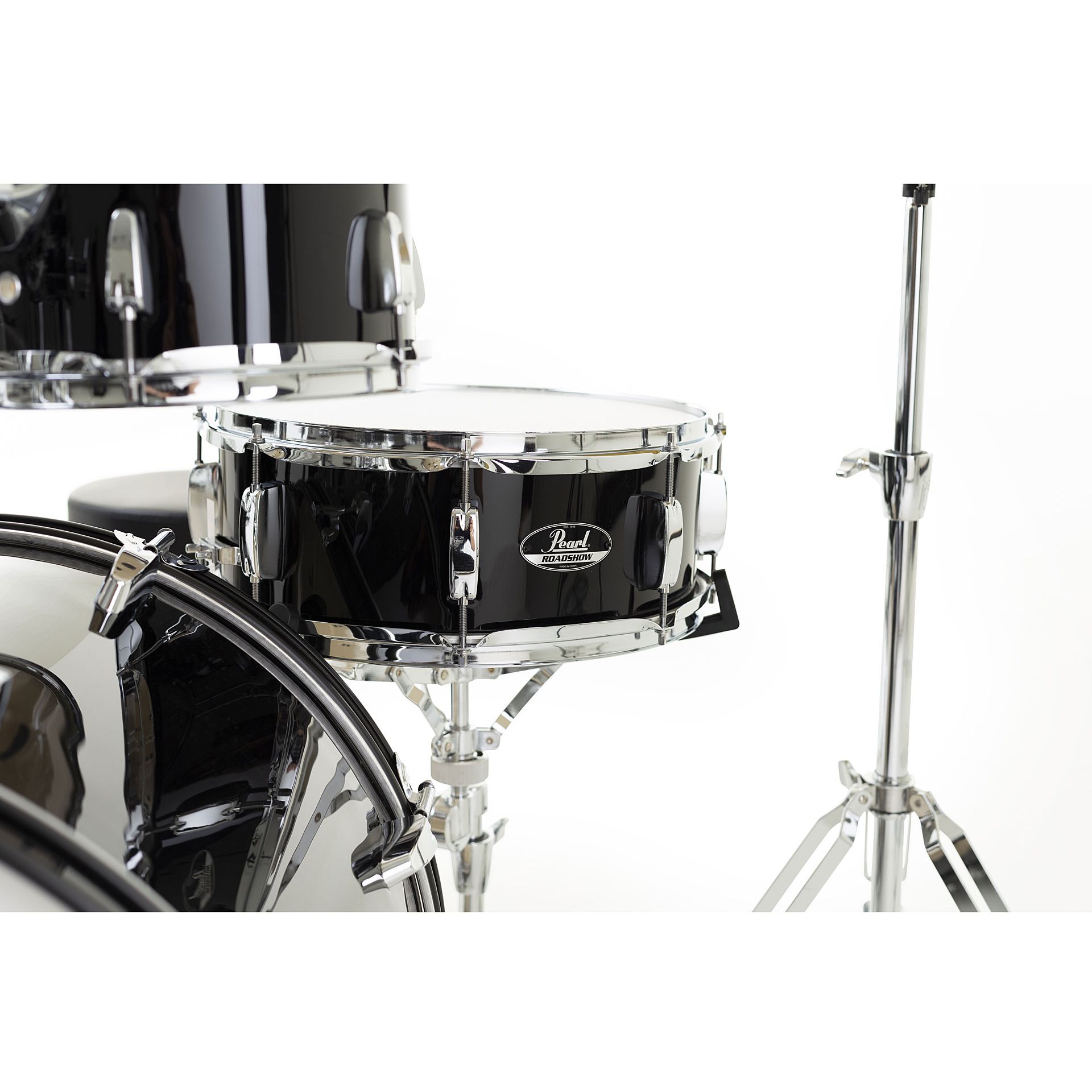 Pearl Roadshow 18" Jet Black with Solar Cymbals 5