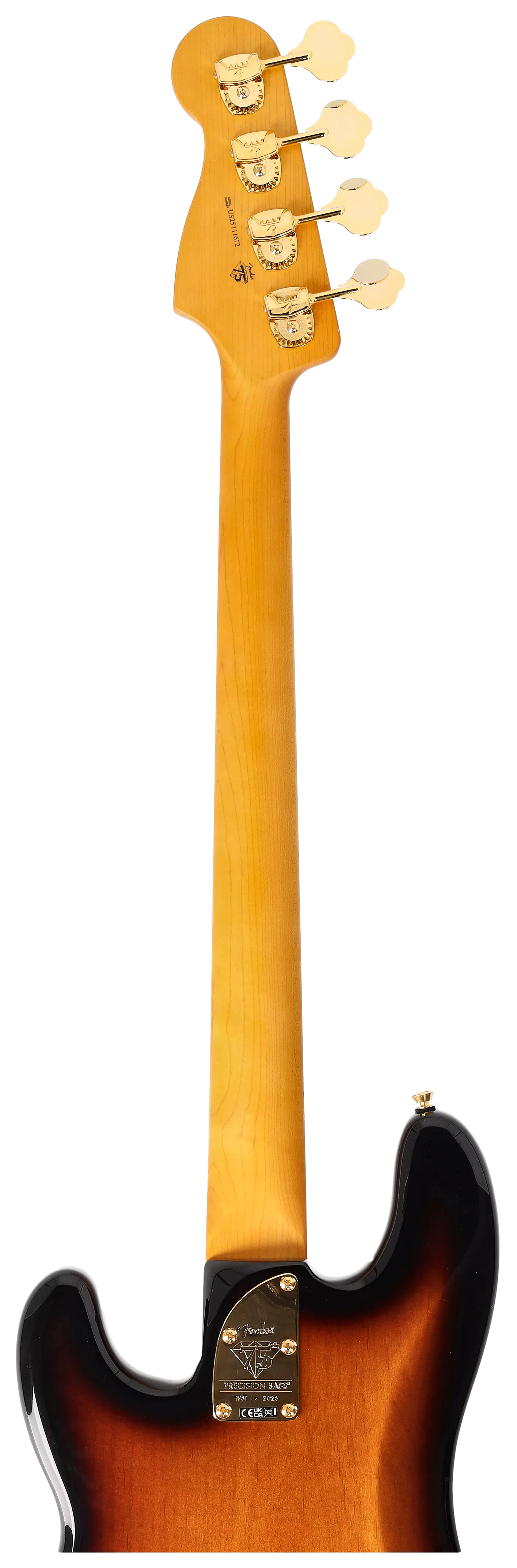 Fender 75th Anniversary American Pro II PJ Bass RW 2CS 10