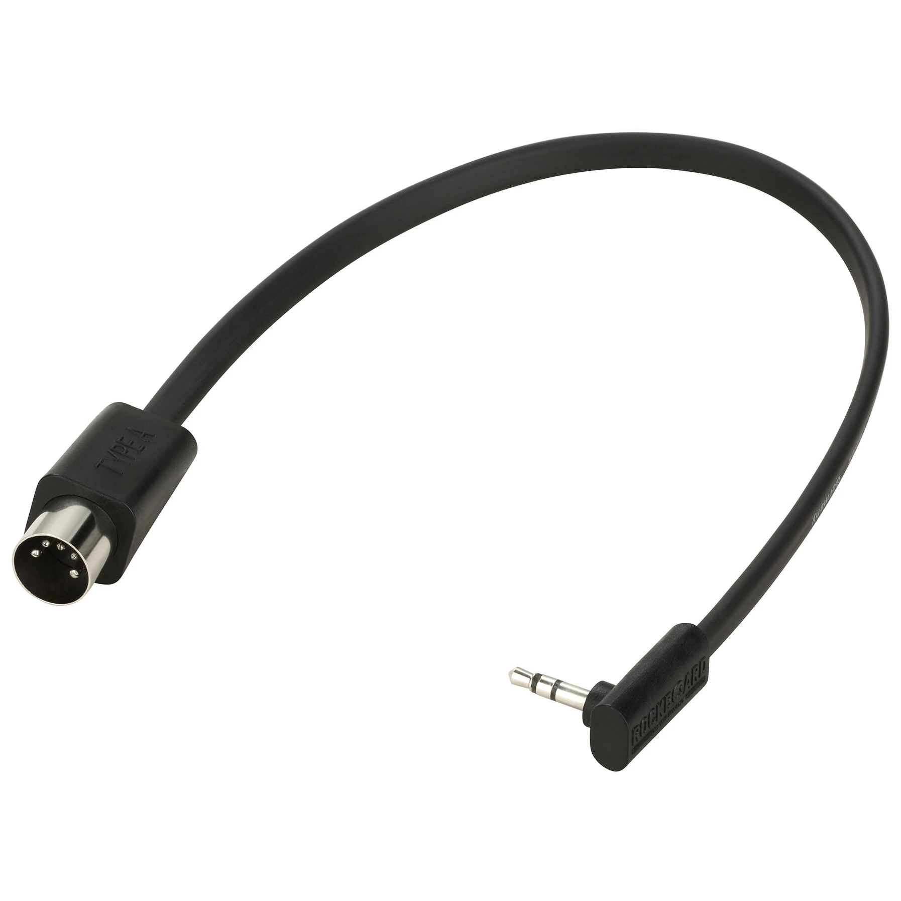 RockBoard Flat TRS to MIDI Cable, TRS-MIDI Type A - 30 cm
