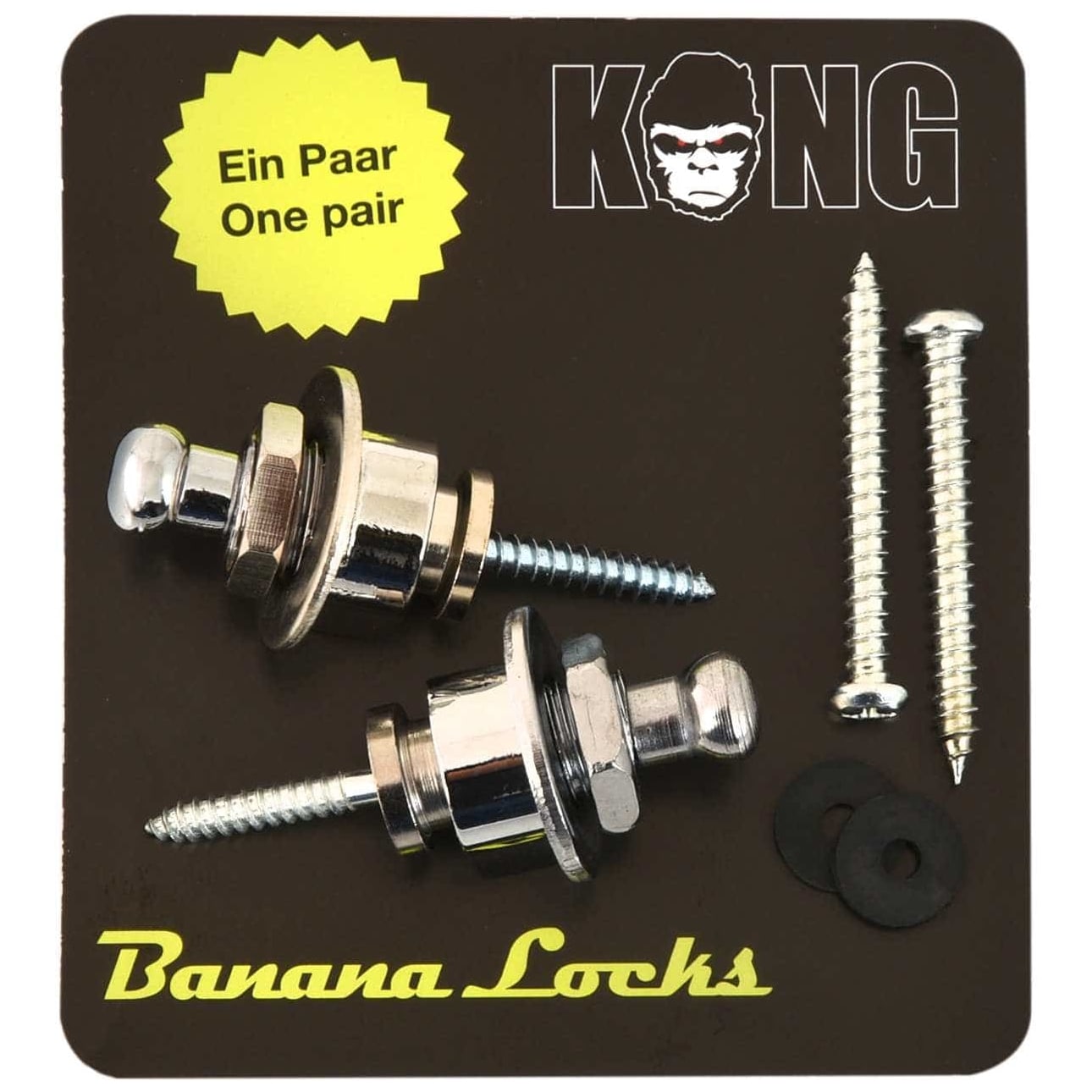 Kong - Kong Banana Locks Chrom